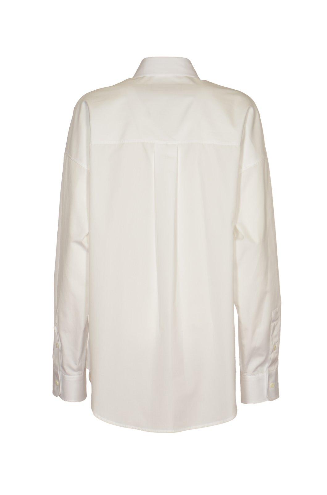 Shop Dsquared2 Long-sleeved Button-up Shirt