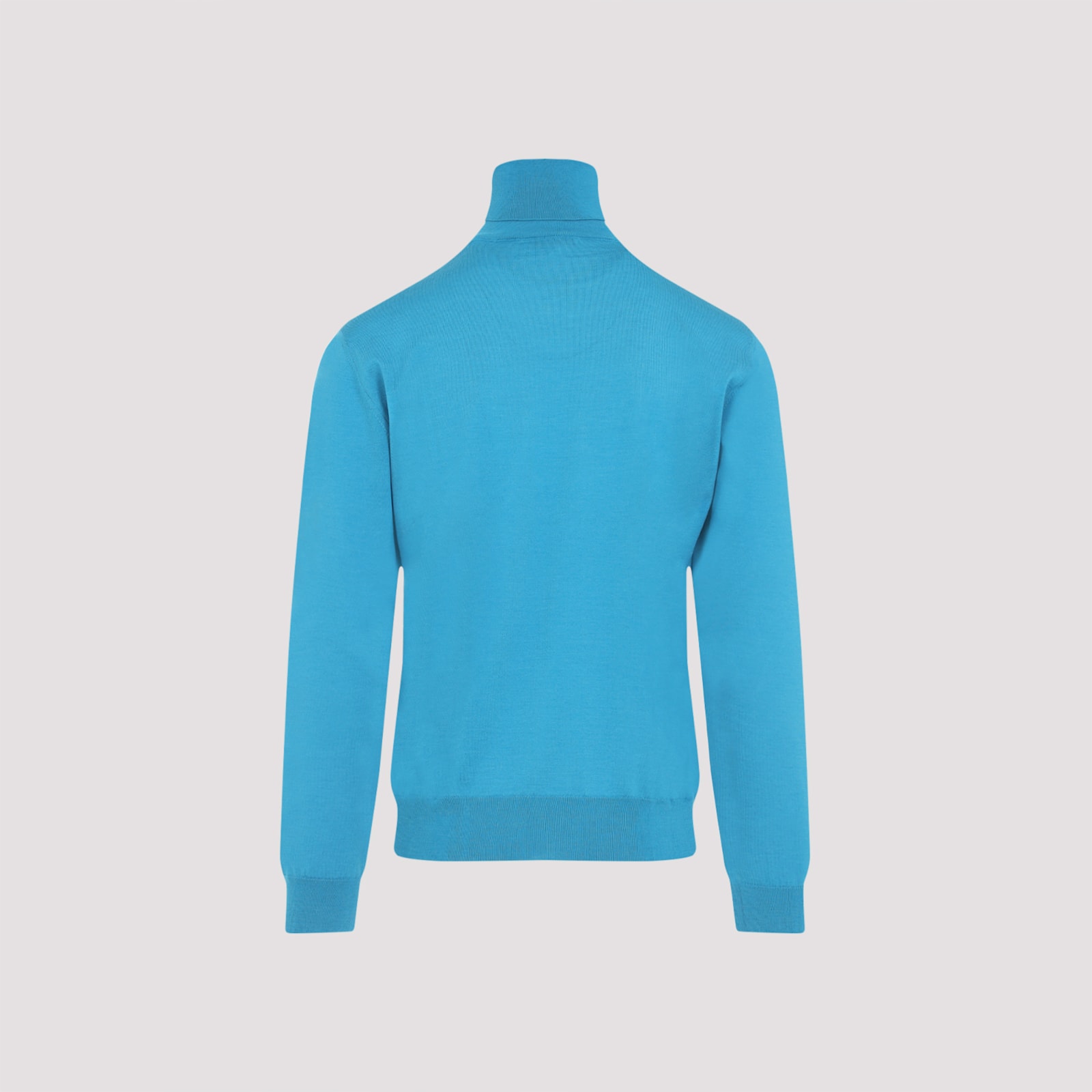 Shop Valentino Vlogo Signature Sweater In Sky Blue