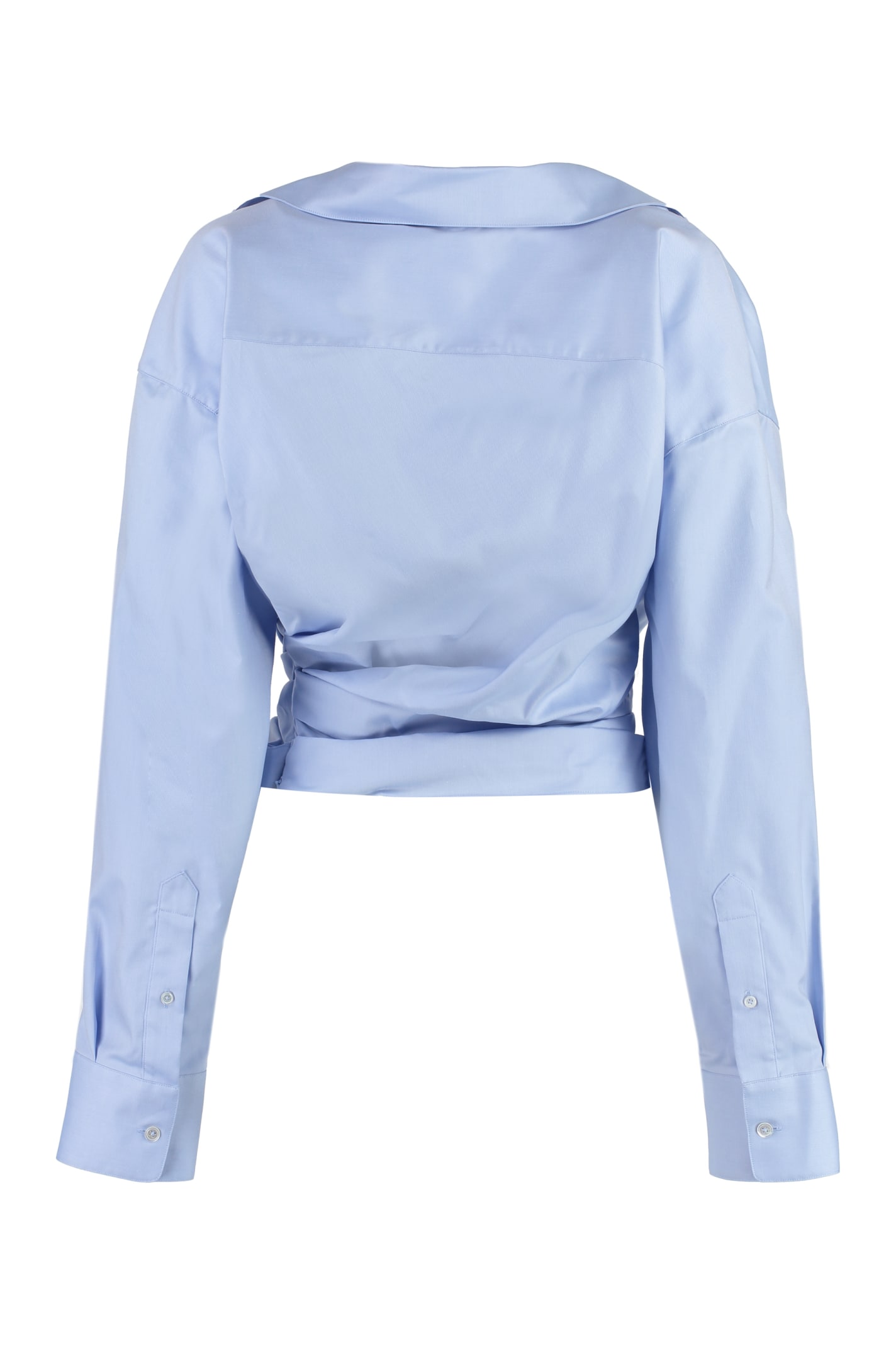 Alexander Wang Women Draped Shirt In Multi