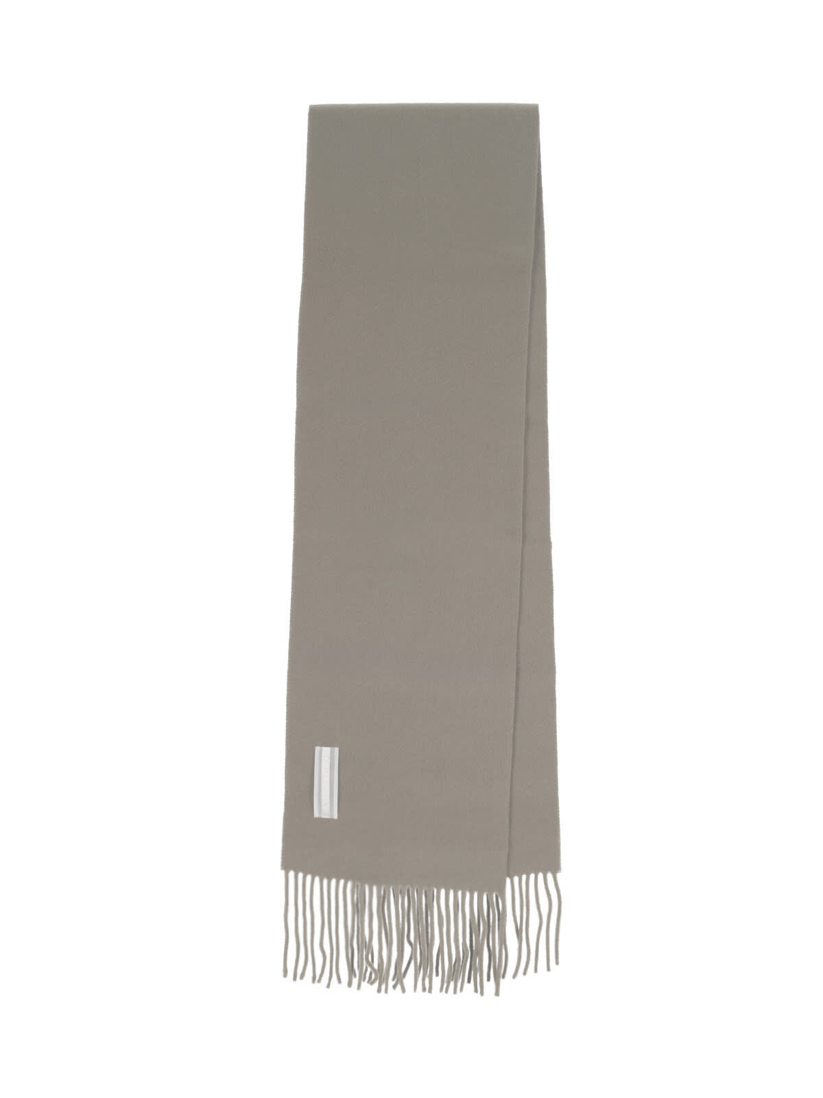Our Legacy Luxurious Scarf Fringed Edges In Gray