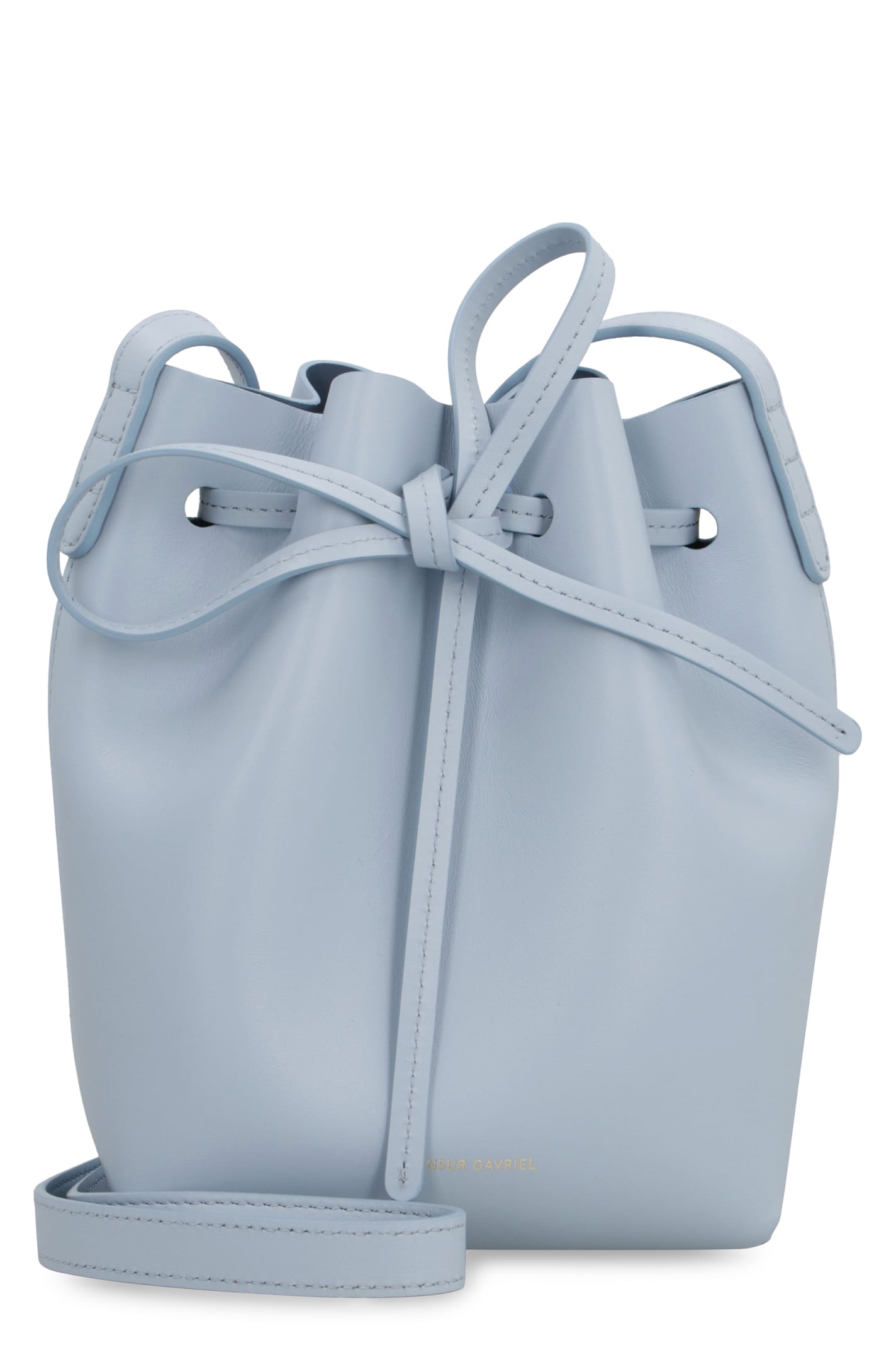 Bucket Leather Mini Crossbody Bag