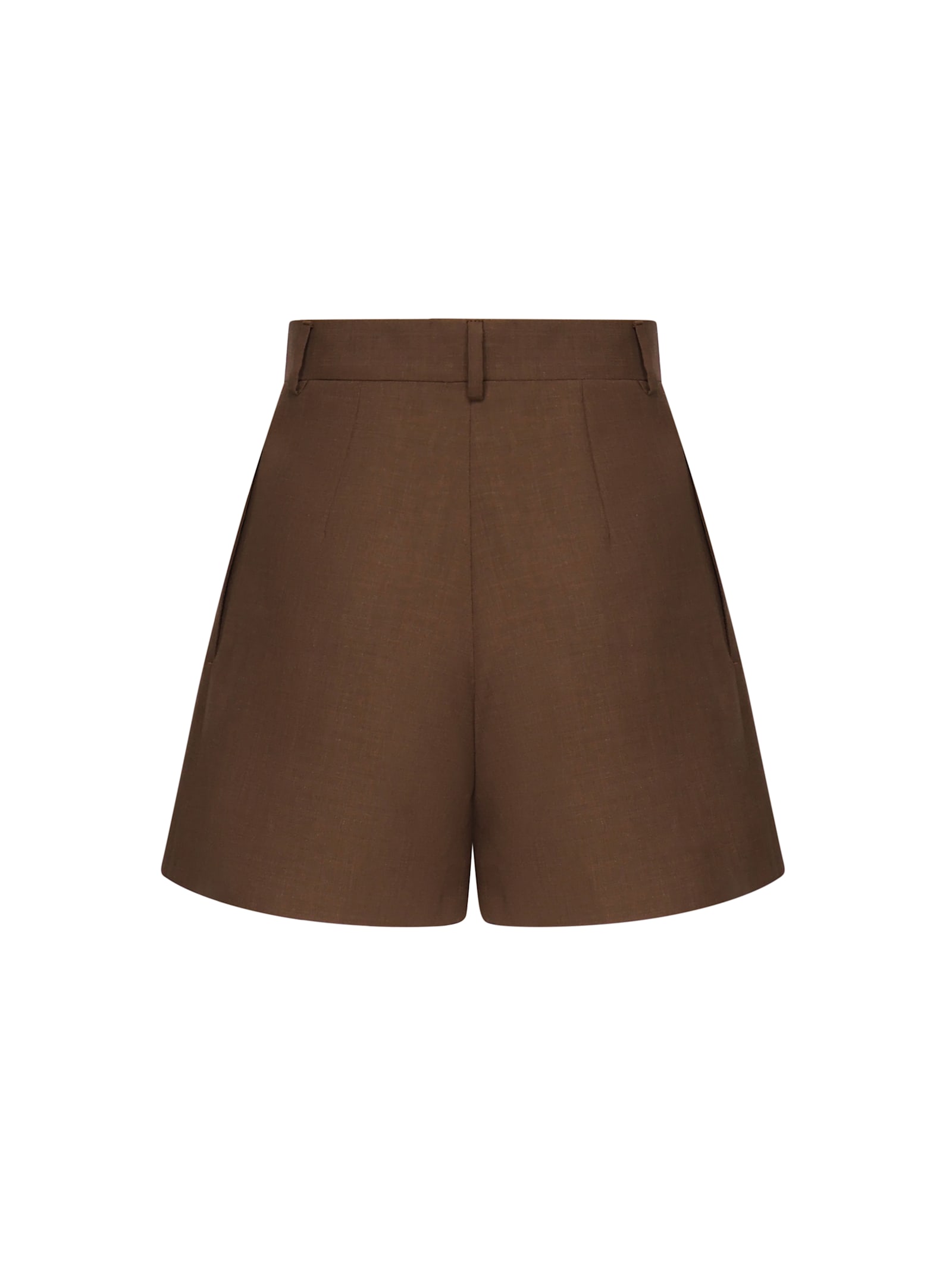 Nineminutes Tailored Cool Wool Shorts
