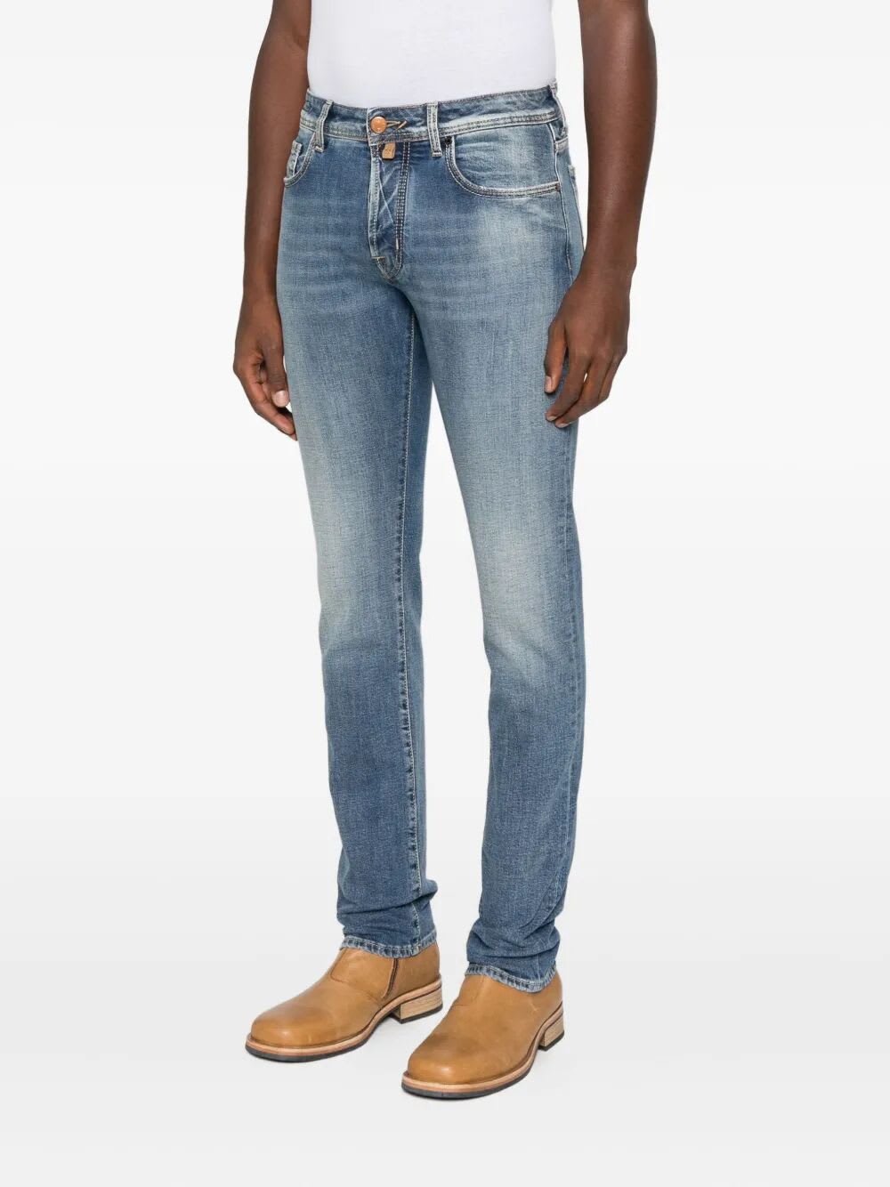 Jacob Cohen Straight-leg Jeans In Blue