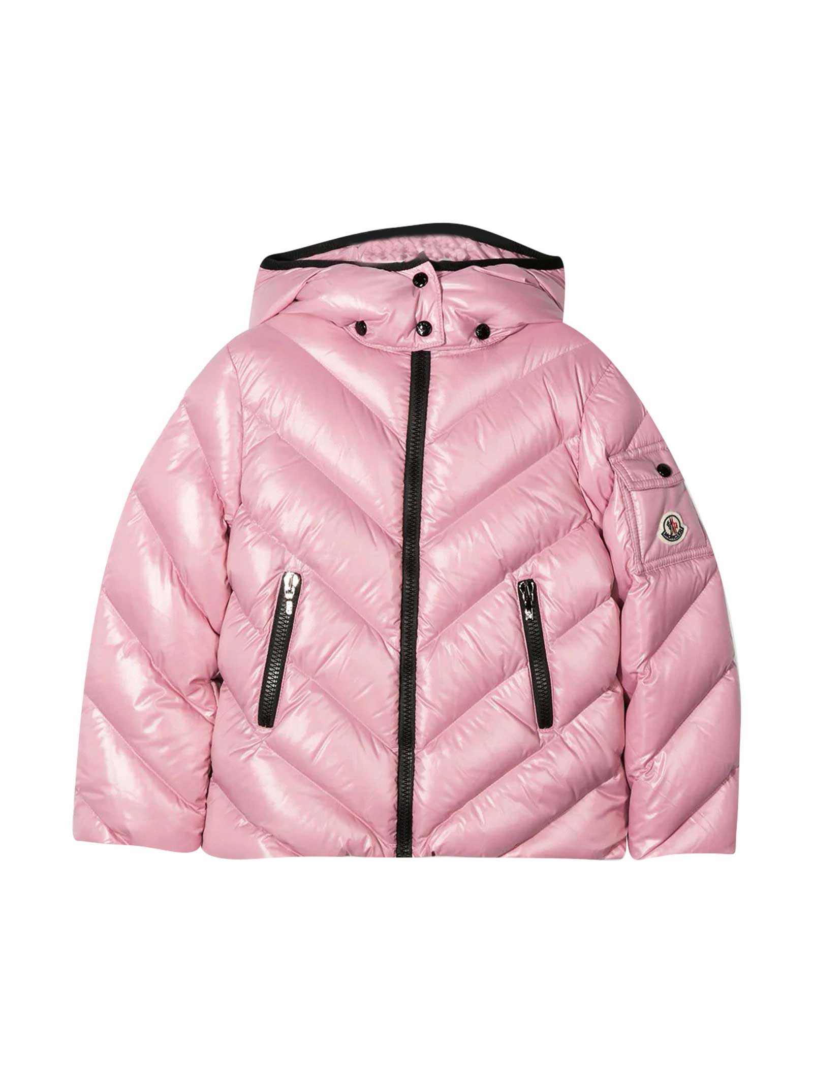 moncler pink down jacket