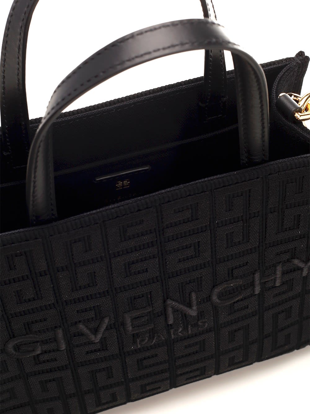 Shop Givenchy G-tote Mini In Black