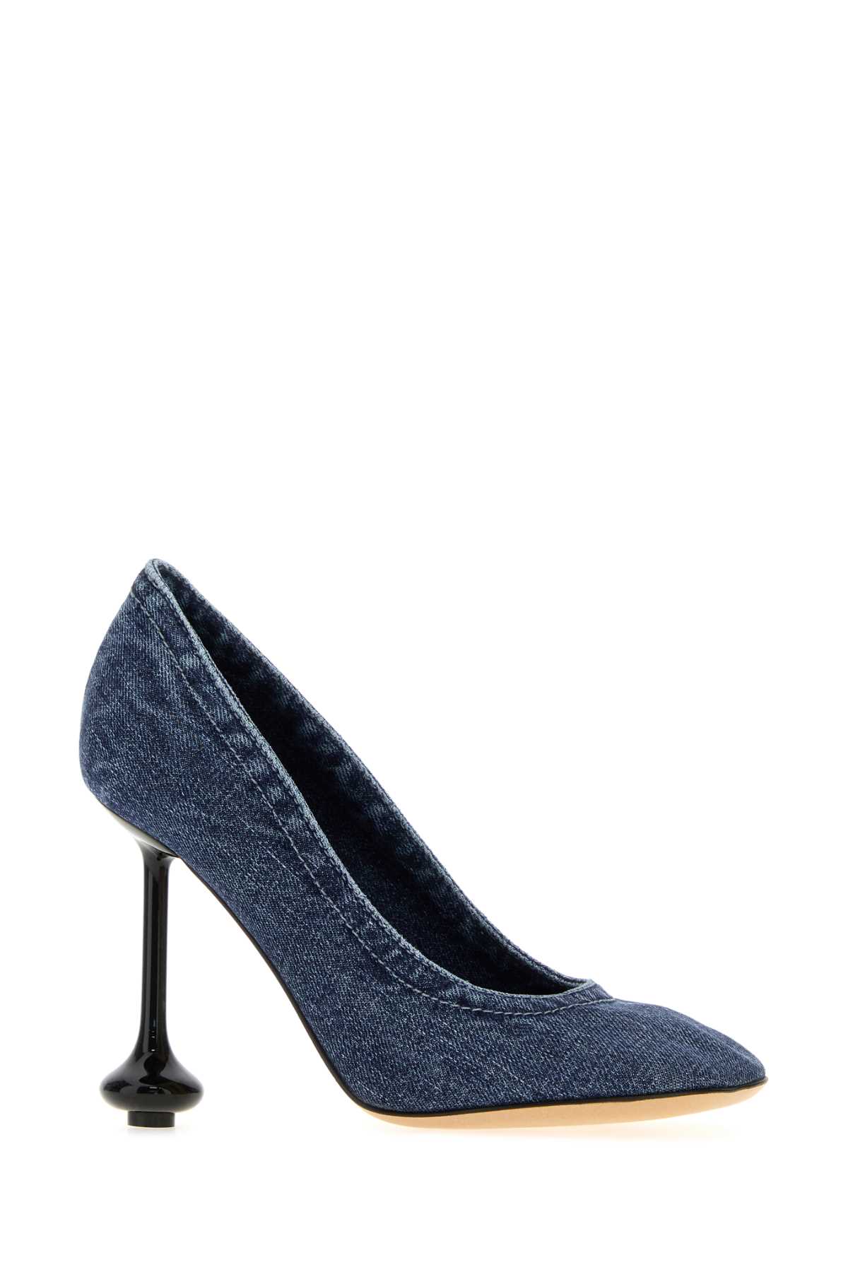 Loewe Stylish Toy Pumps With Unique Heel Design In Multi
