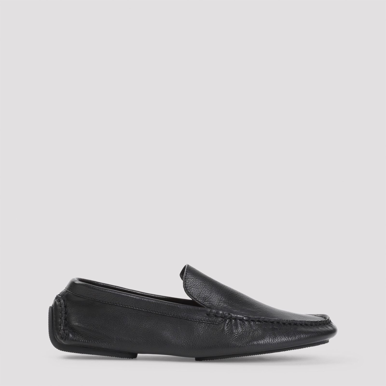 Shop The Row Lucca Slippers In Blk Black