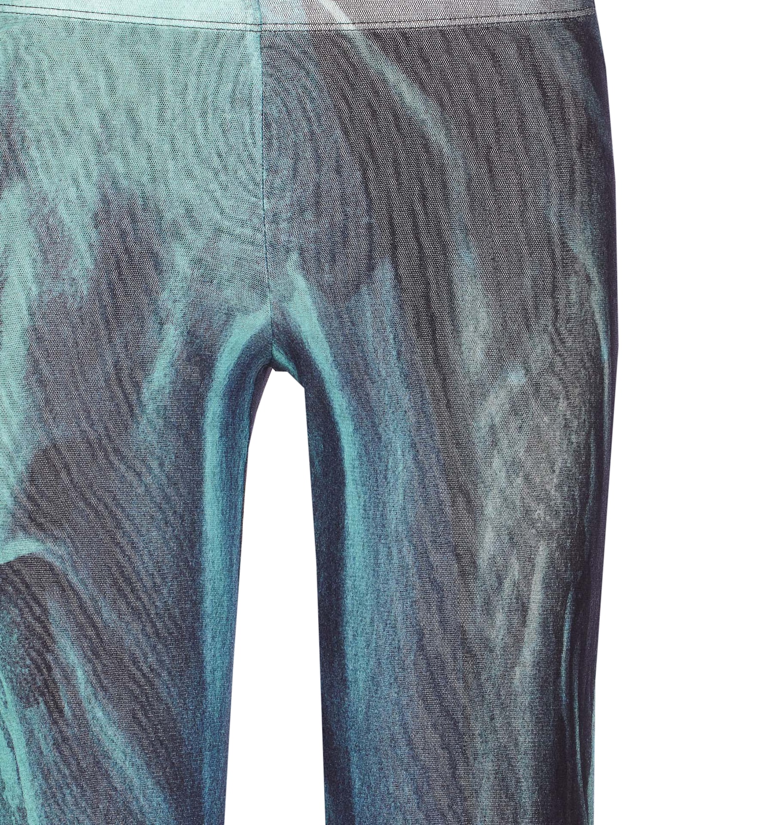 Jean Paul Gaultier The Water Print Pants In Multi