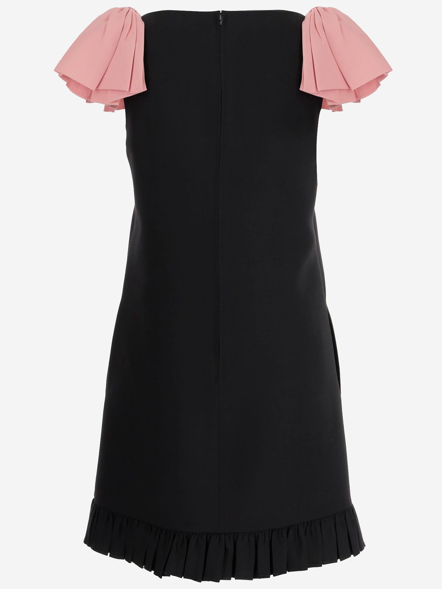 VALENTINO CREPE COUTURE SHORT DRESS 