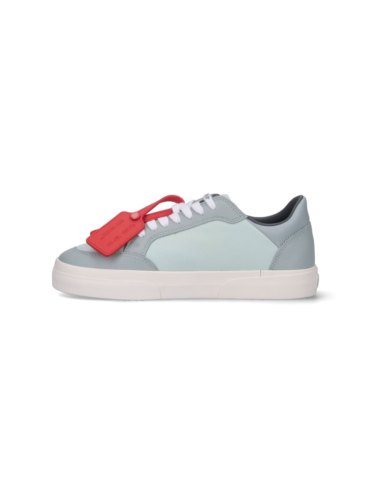 Shop Off-white New Vulcanized Sneakers In Gray