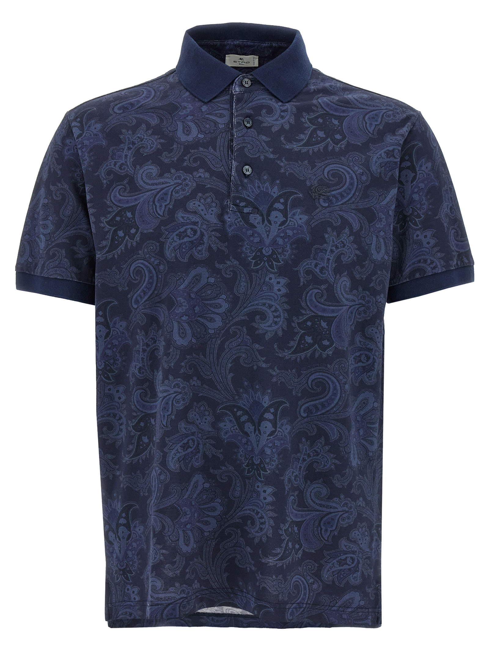 ETRO POLO PAISLEY FLOWERS