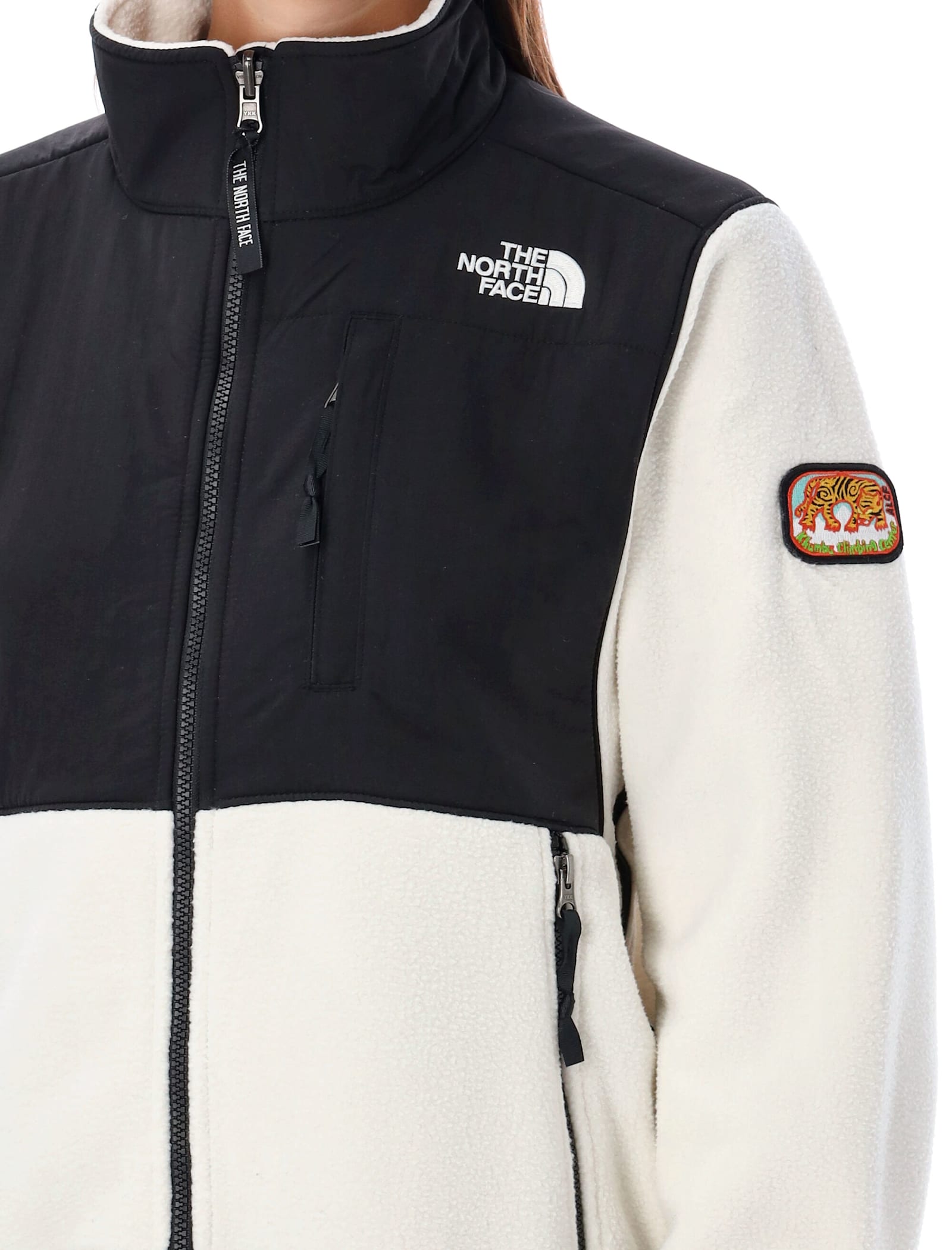 Shop The North Face Retro Denali Jacket In White Dune