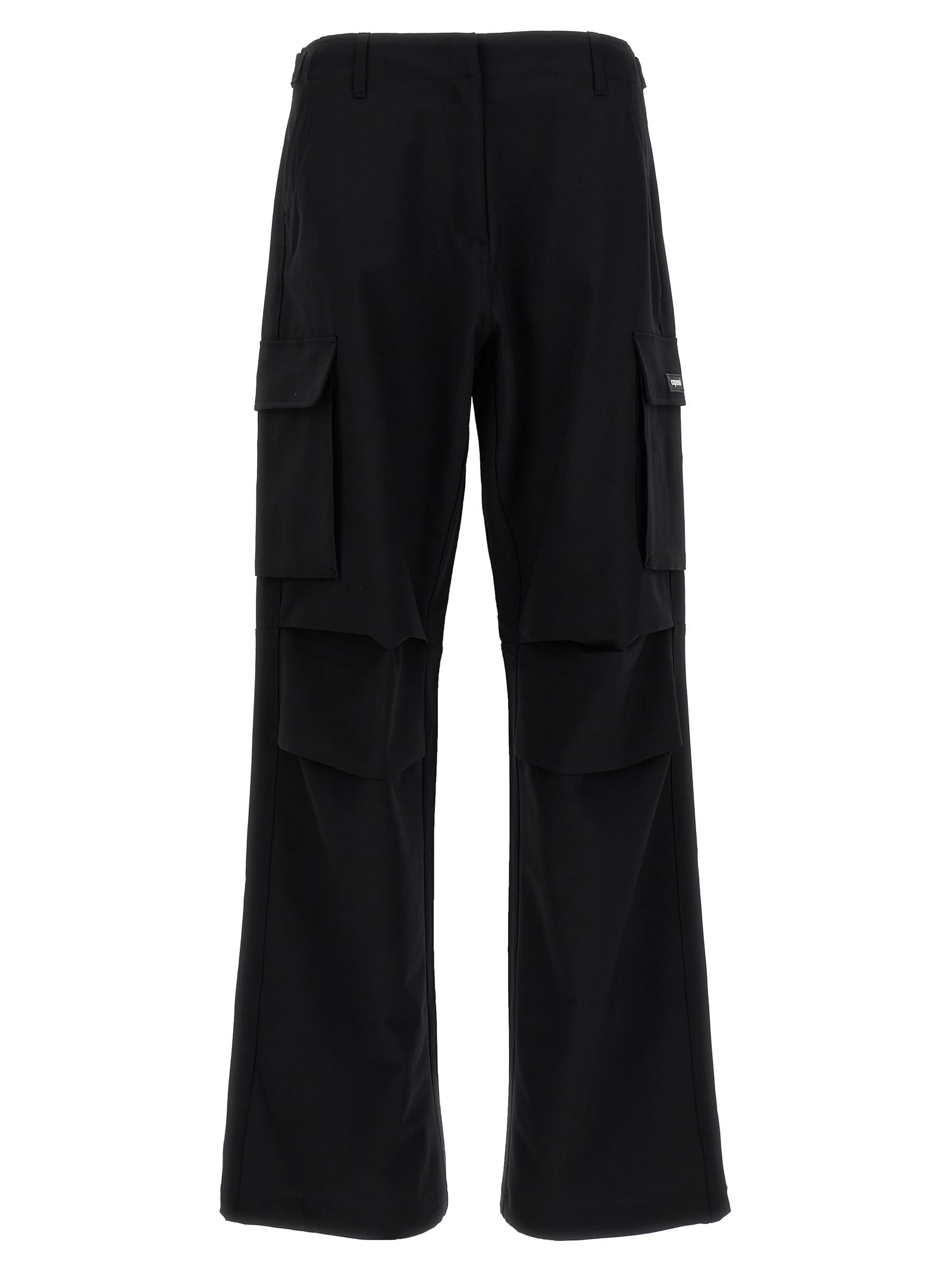 Coperni Black Wool Trousers In Black
