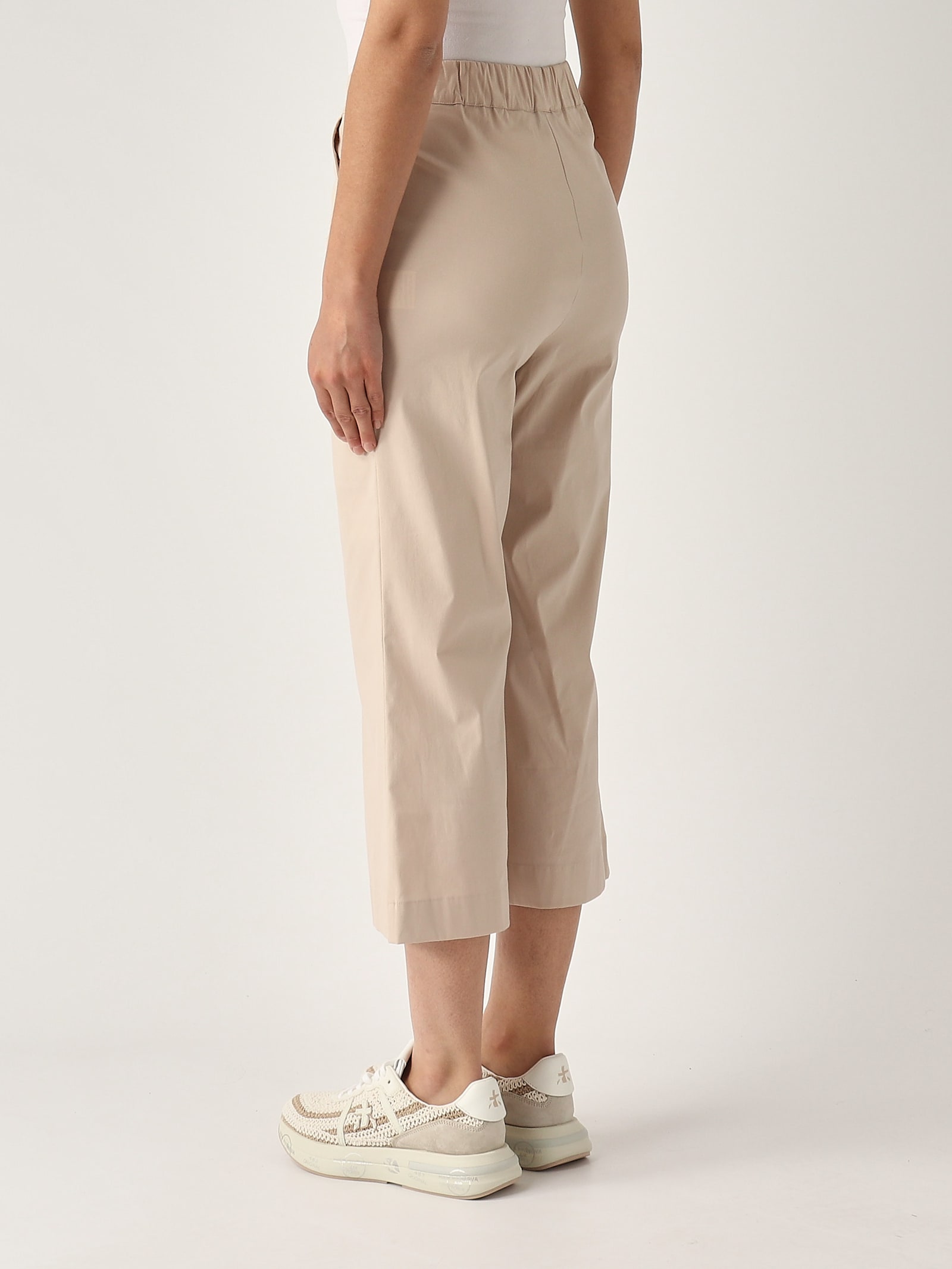 Gran Sasso Pantalone Trombetta Trousers In Brown