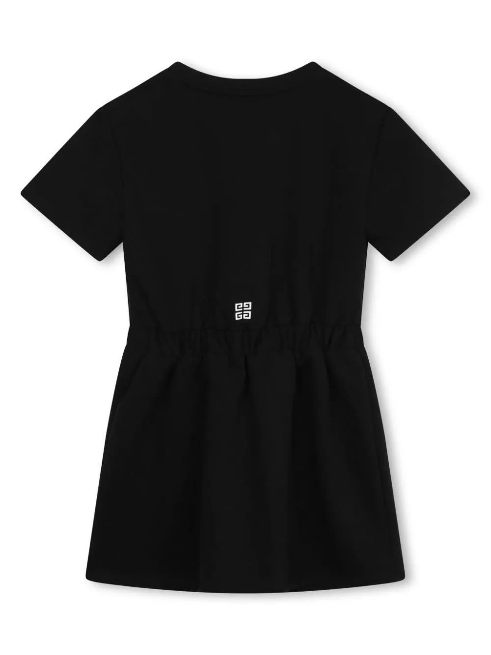 Shop Givenchy Black  4g Short-sleeved Dress