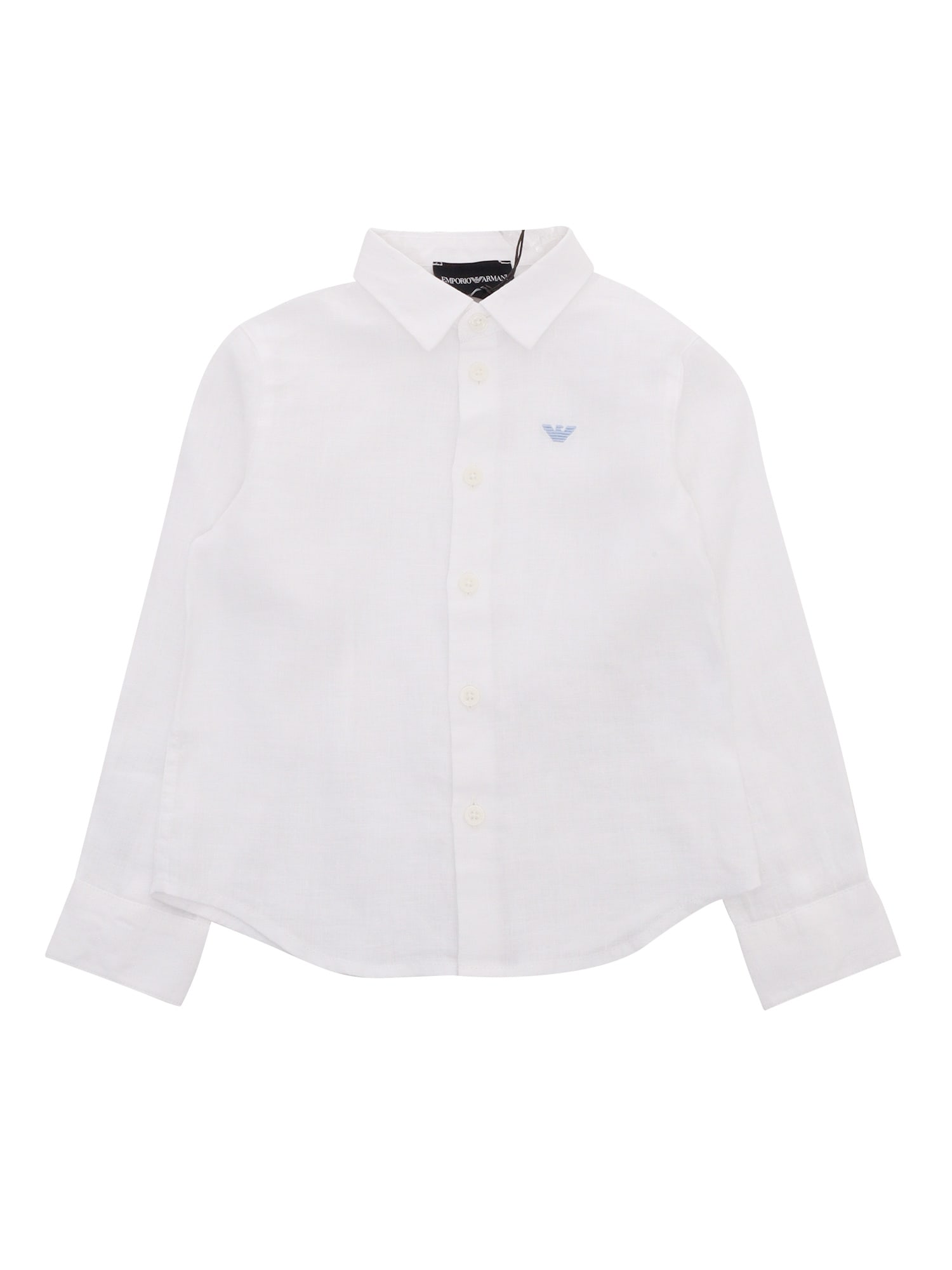 Shop Emporio Armani White Shirt With Logo