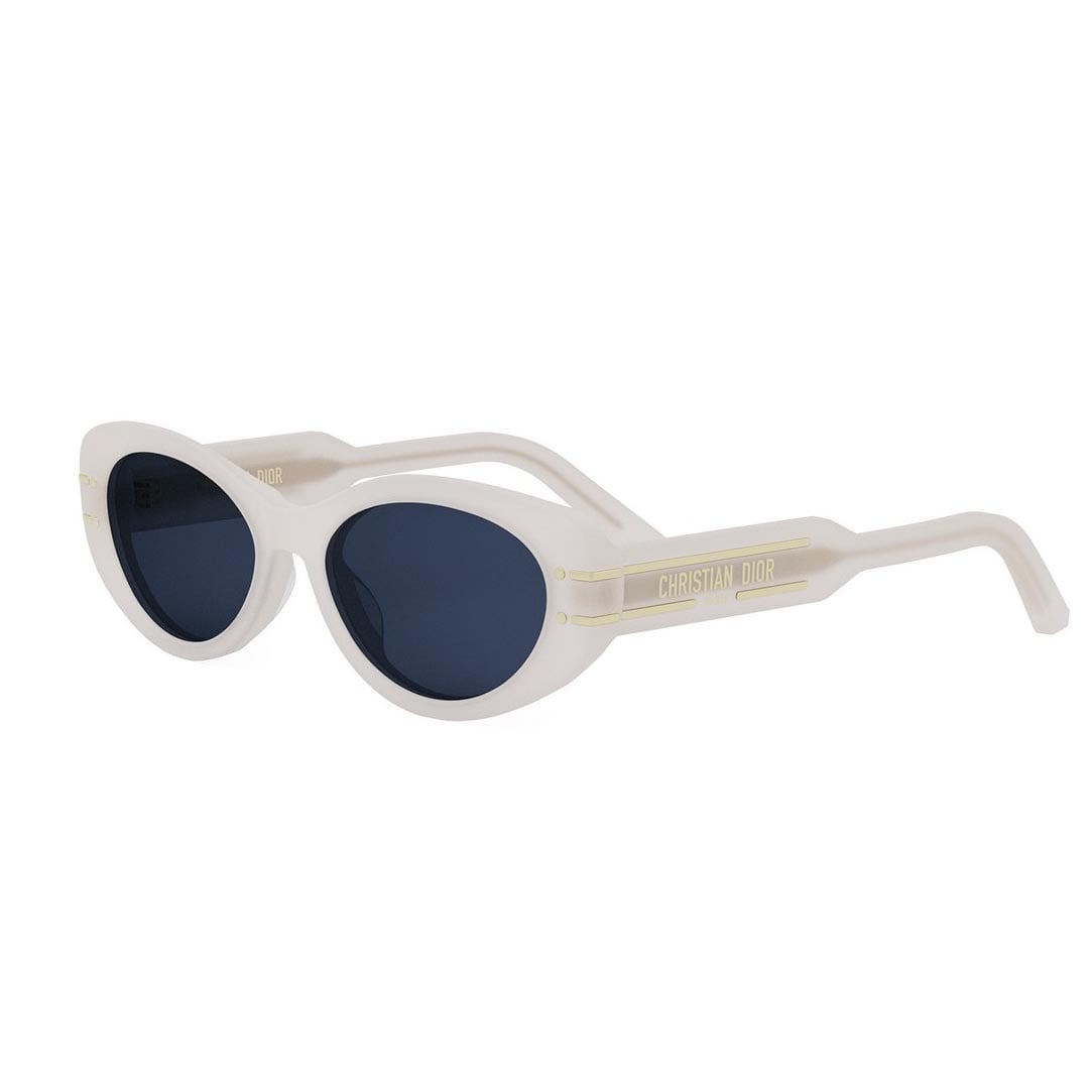 Shop Dior Sunglasses In Bianco/blu