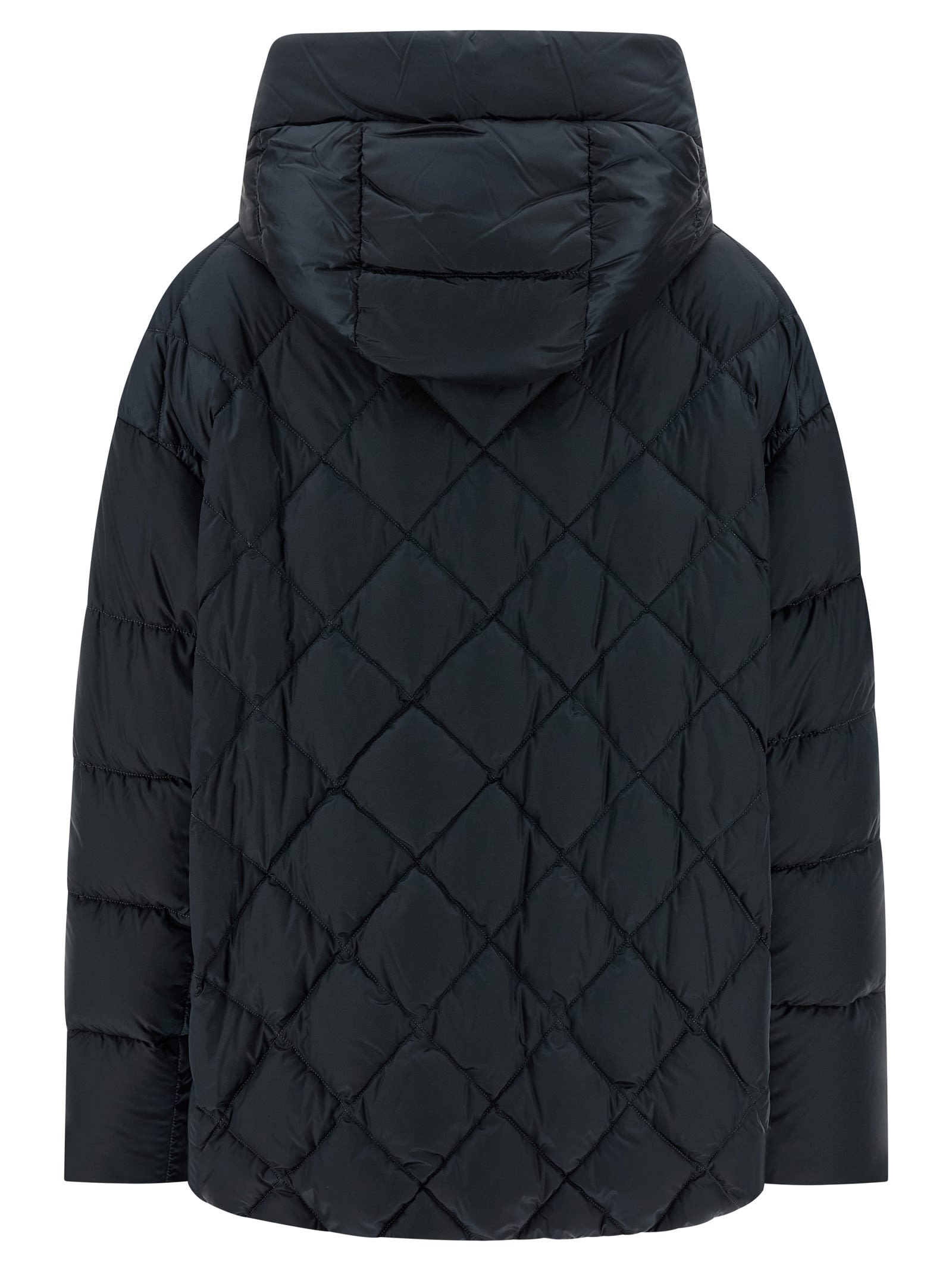 Max Mara The Cube Softe Down Jacket In Blue