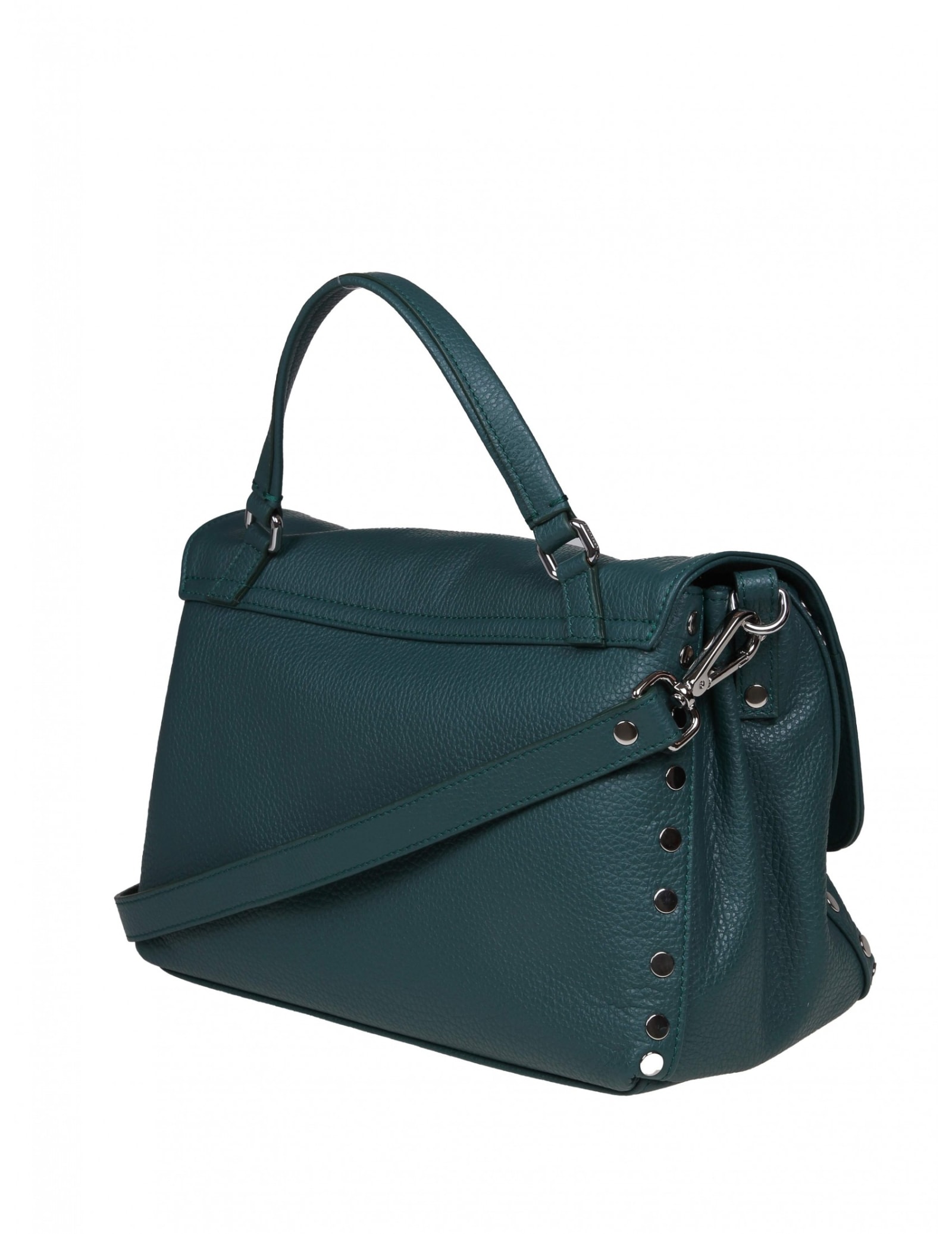 Shop Zanellato Postina S Daily Day In Green Leather