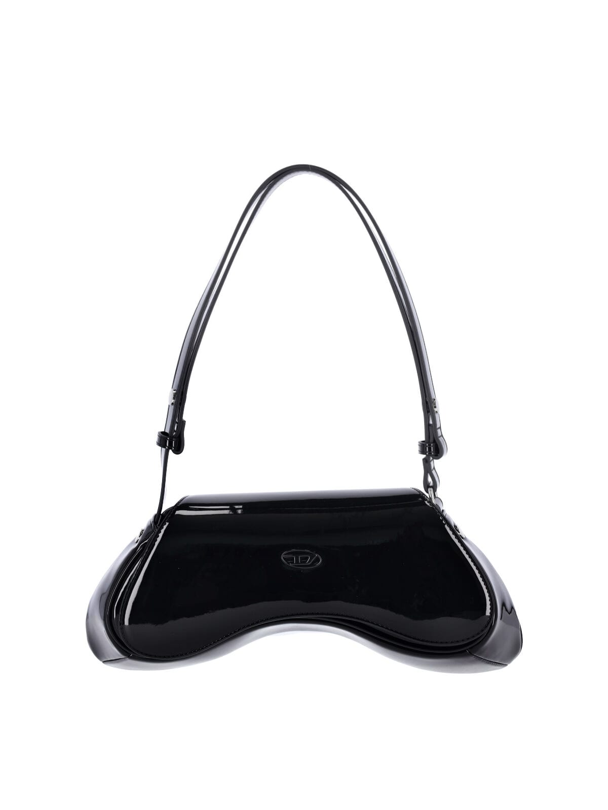 Diesel Women Play Shoulder Responsible Bag In Black