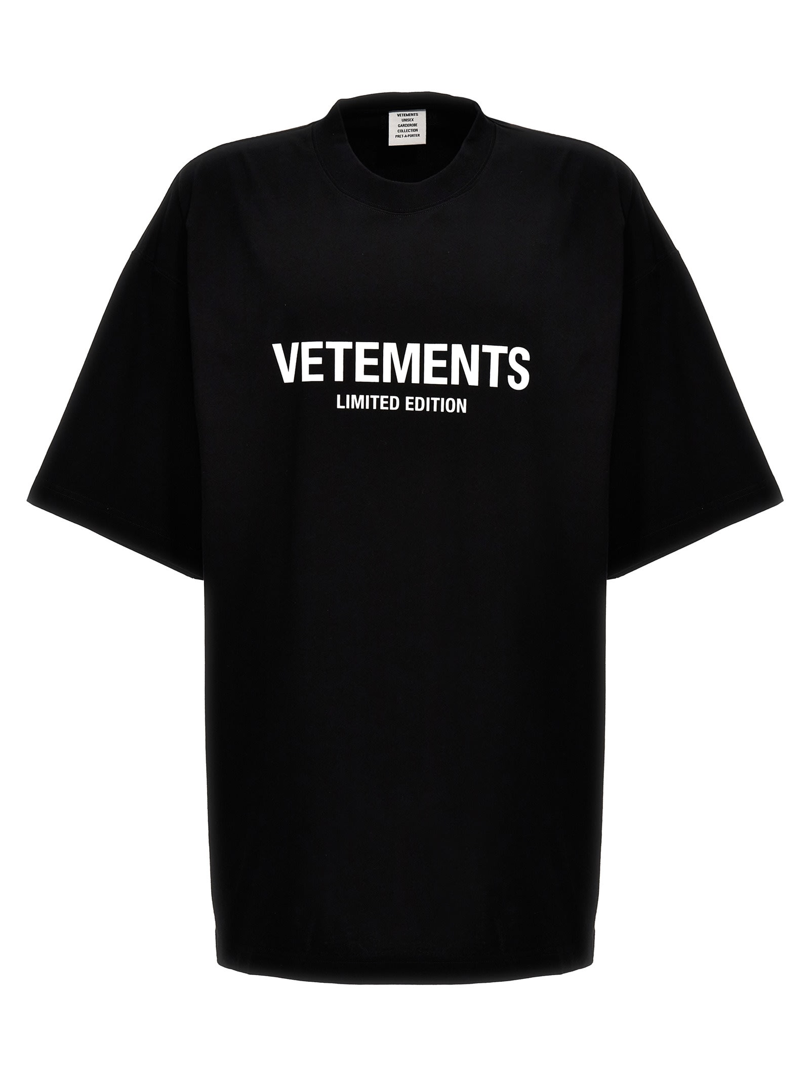 Shop Vetements Limited Edition T-shirt In White/black