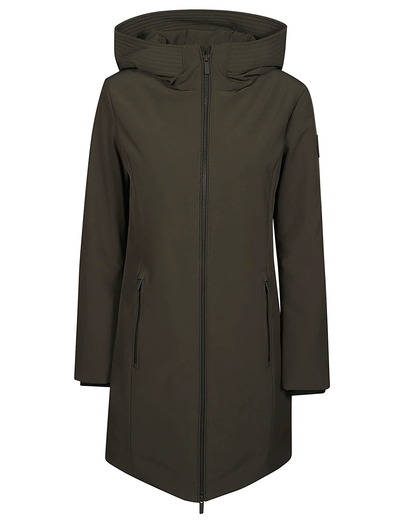 Shop Woolrich Firth Down Parka In Dark Green