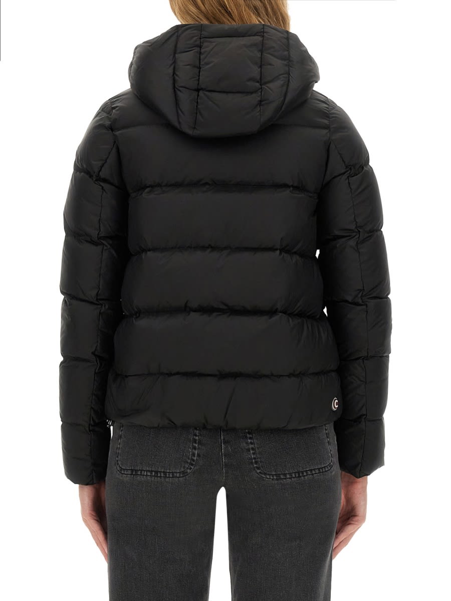 Shop Colmar Down Jacket With Logo In Black