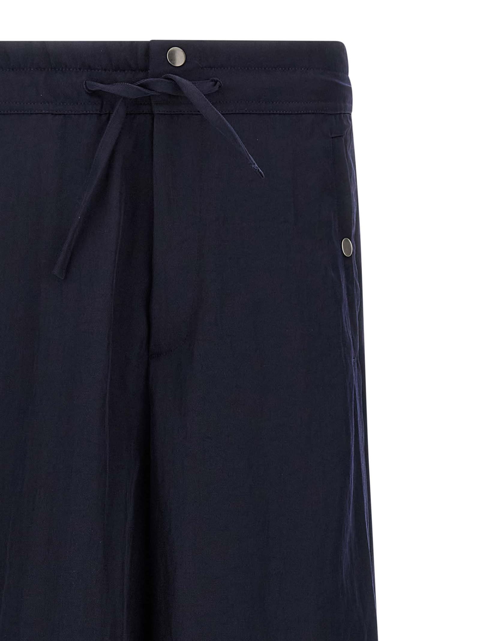 Dries Van Noten Wide Leg Trousers Featuring Button Accents In Multi
