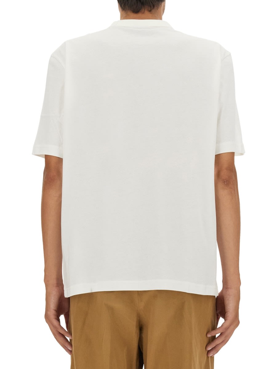 Shop Ps By Paul Smith Solar System T-shirt In White