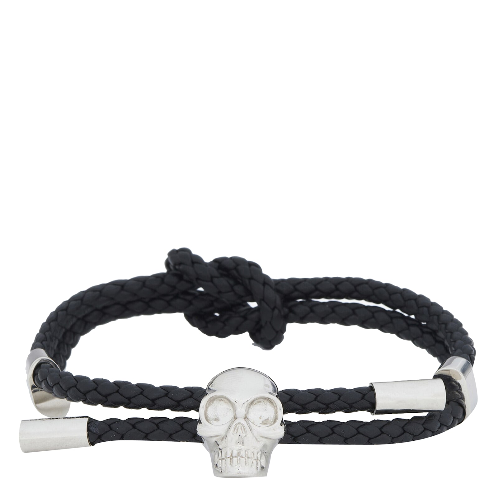 Leather Skull Bracelet