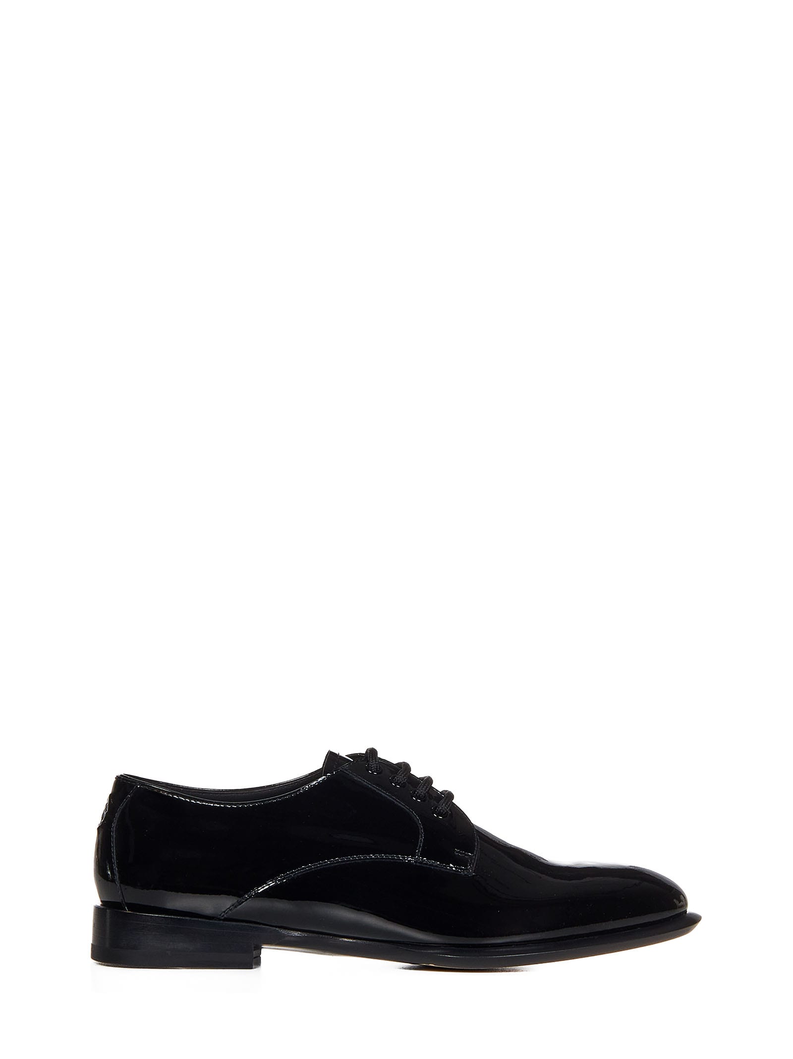 Alexander Mcqueen Oxford Laced Up In Black