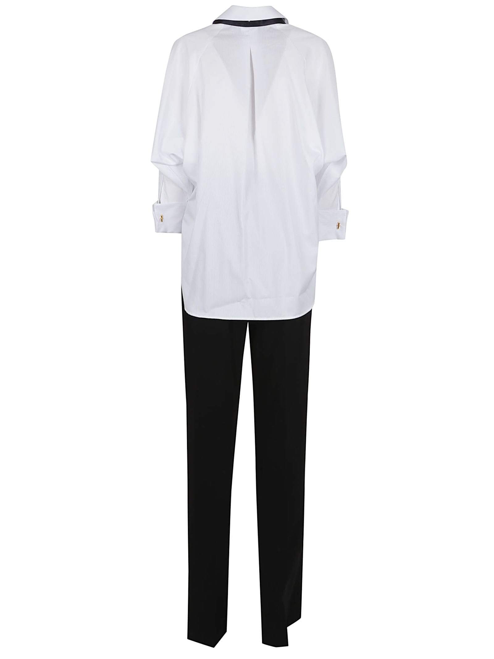 Elisabetta Franchi Womens Jumpsuit With Shirt In Black