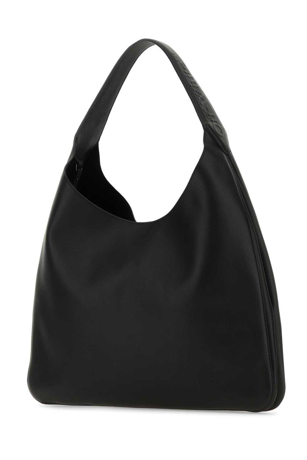 Shop Off-white Hobo Metropolitan Large Tote Bag In Black