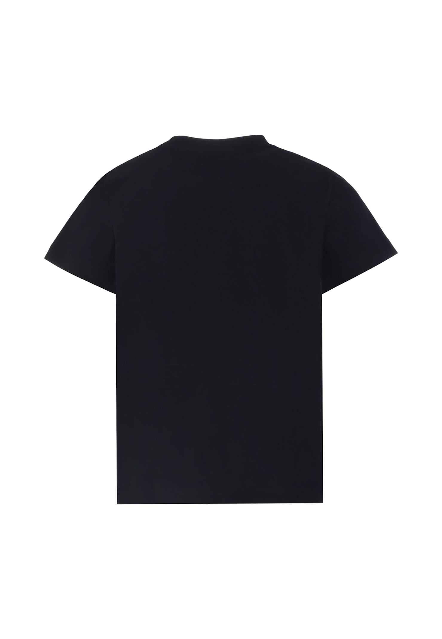 Moncler Multicolor T-shirt Set For Boy With Logo In Blue