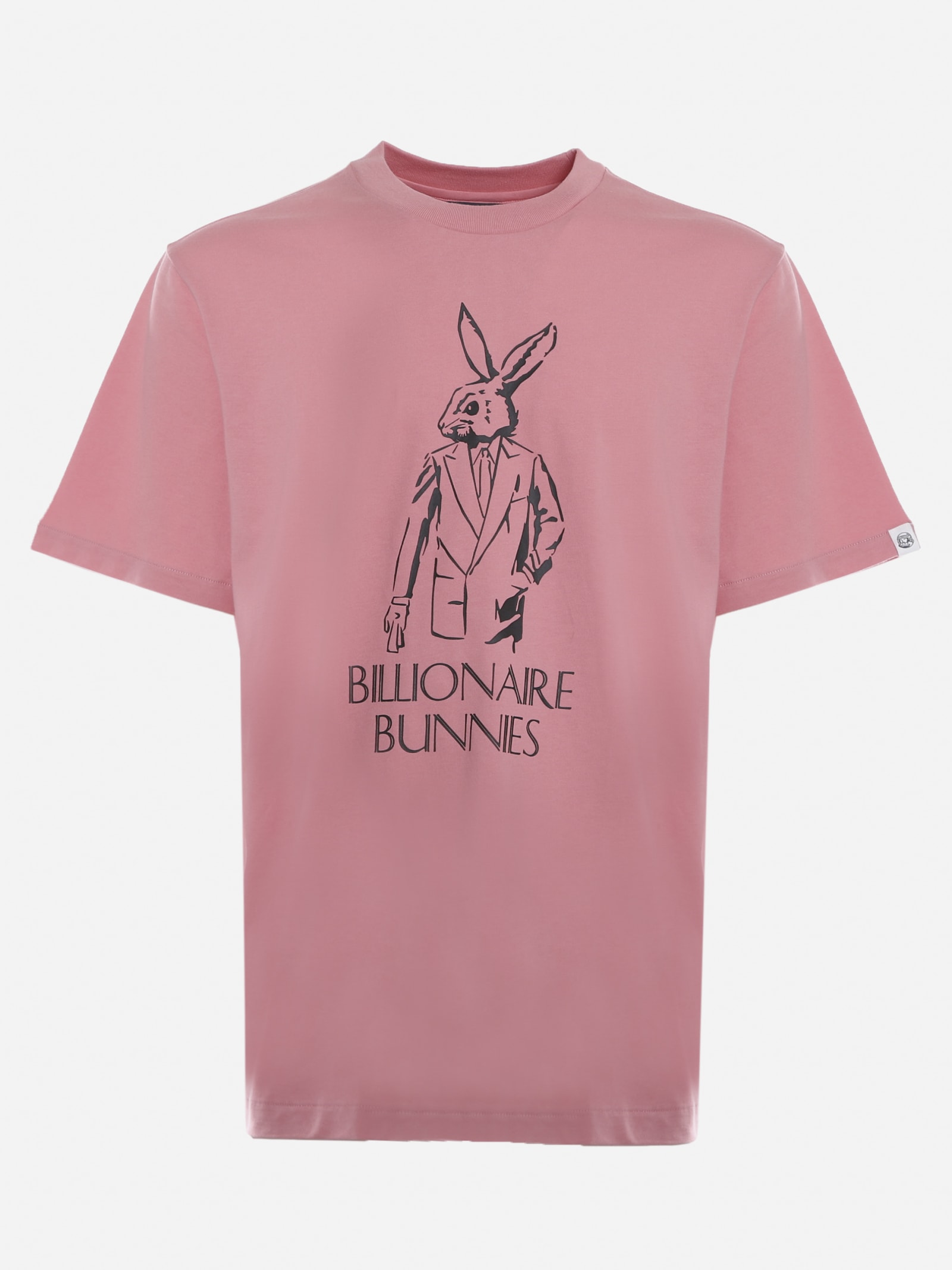 Billionaire Boys Club Cotton T-shirt With Maxi Contrast Print