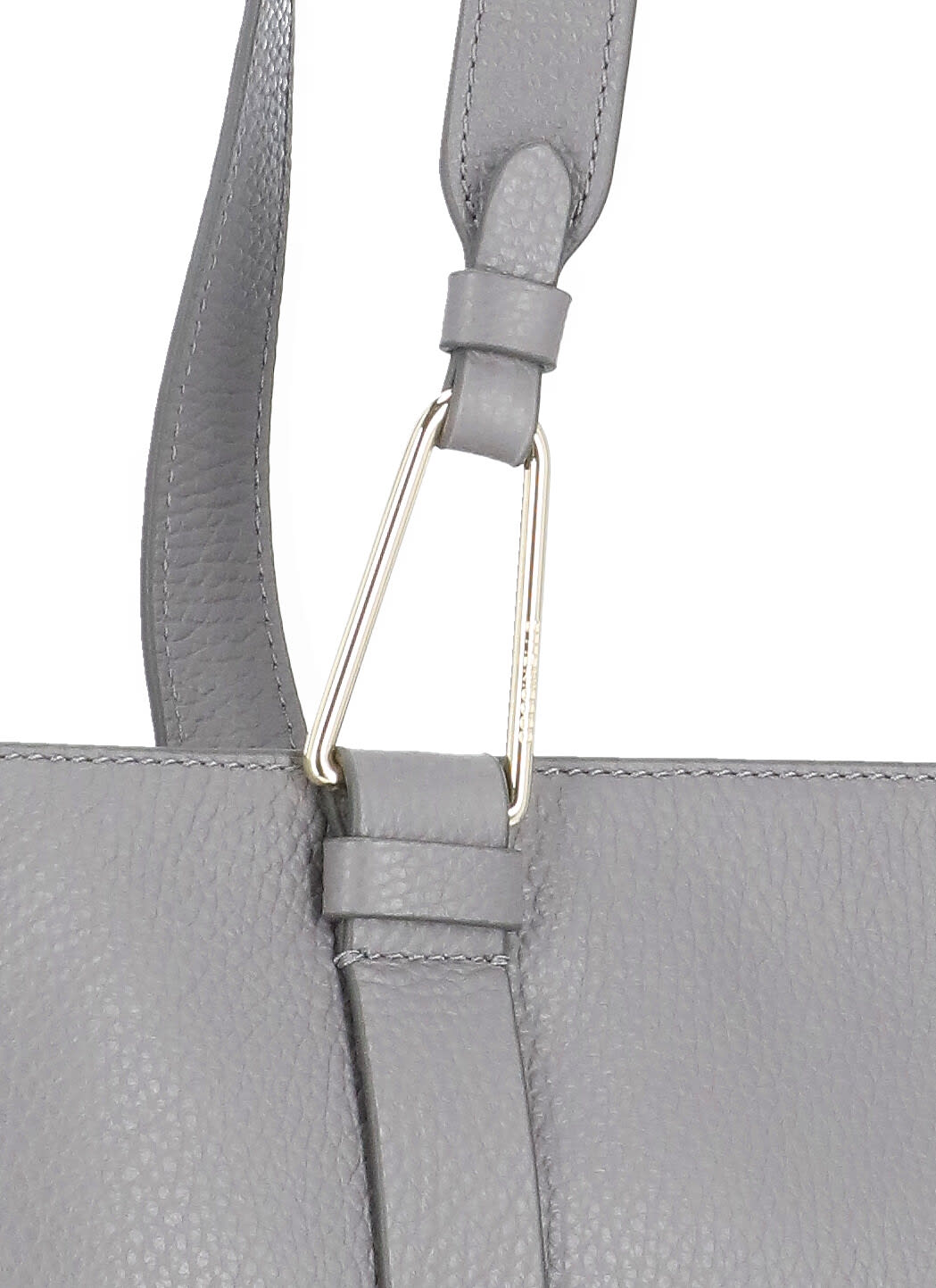 Shop Coccinelle Malory Bag In Grey