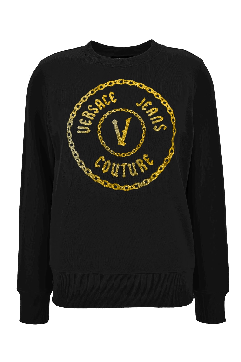 Shop Versace Jeans Couture Hoodie In Black