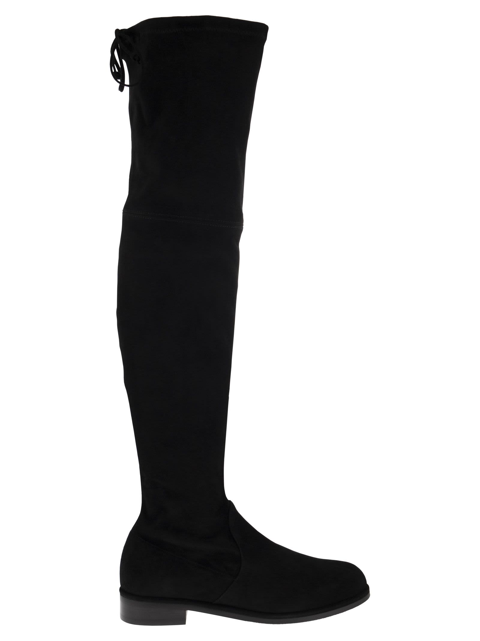 Lowland Bold - Suede Boot Above The Knee