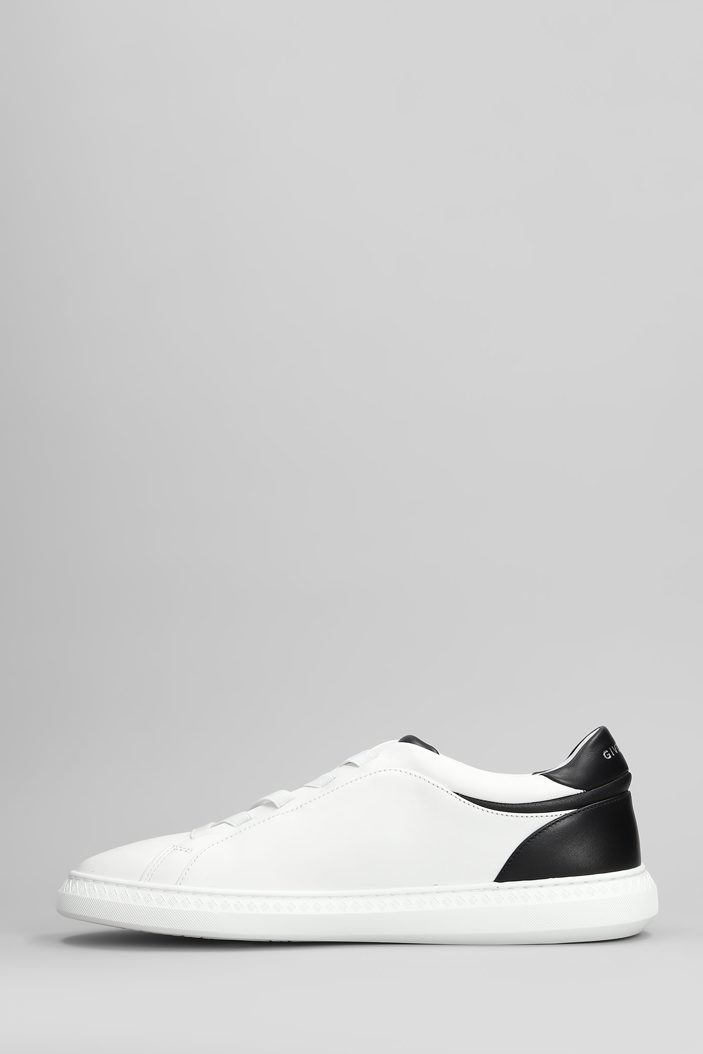Givenchy G Set Panelled Leather Sneakers In White
