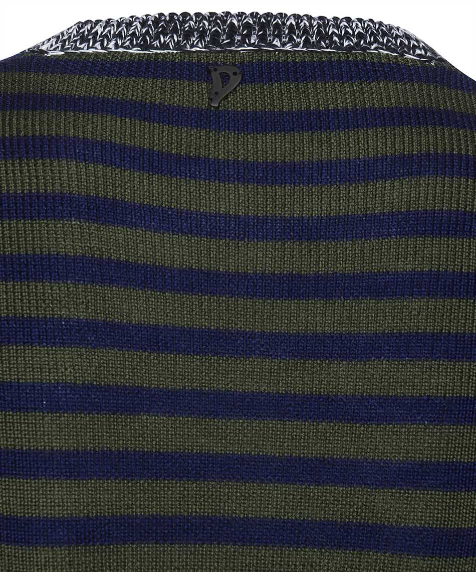 Dondup Mohair-wool Sweater In Green