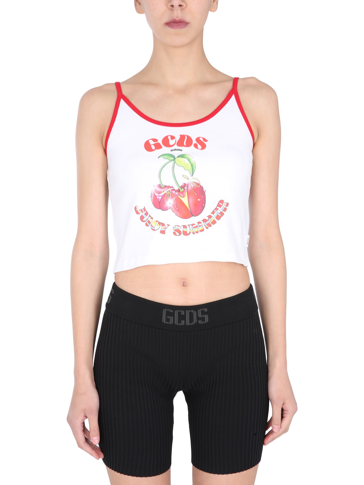 GCDS Top With Thin Straps