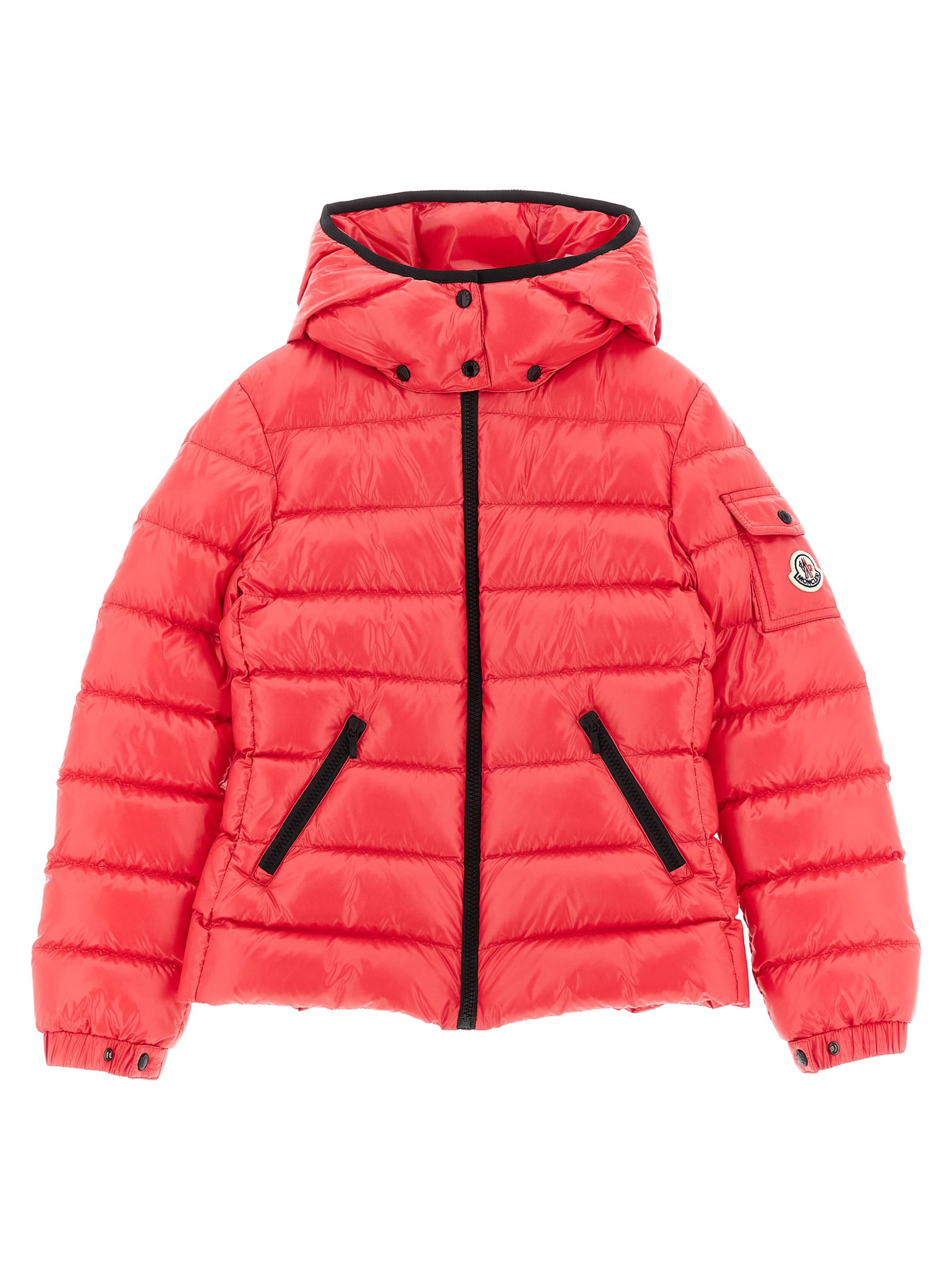 Moncler Bady Down Jacket In Red