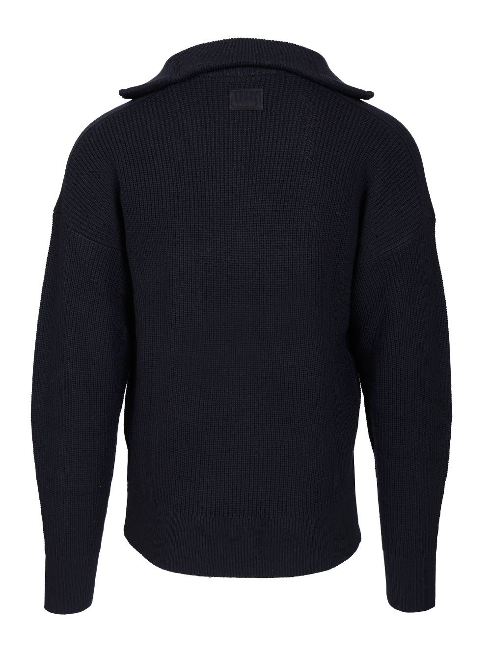 Isabel Marant Benny Zip-up Turtleneck Sweater In Blue