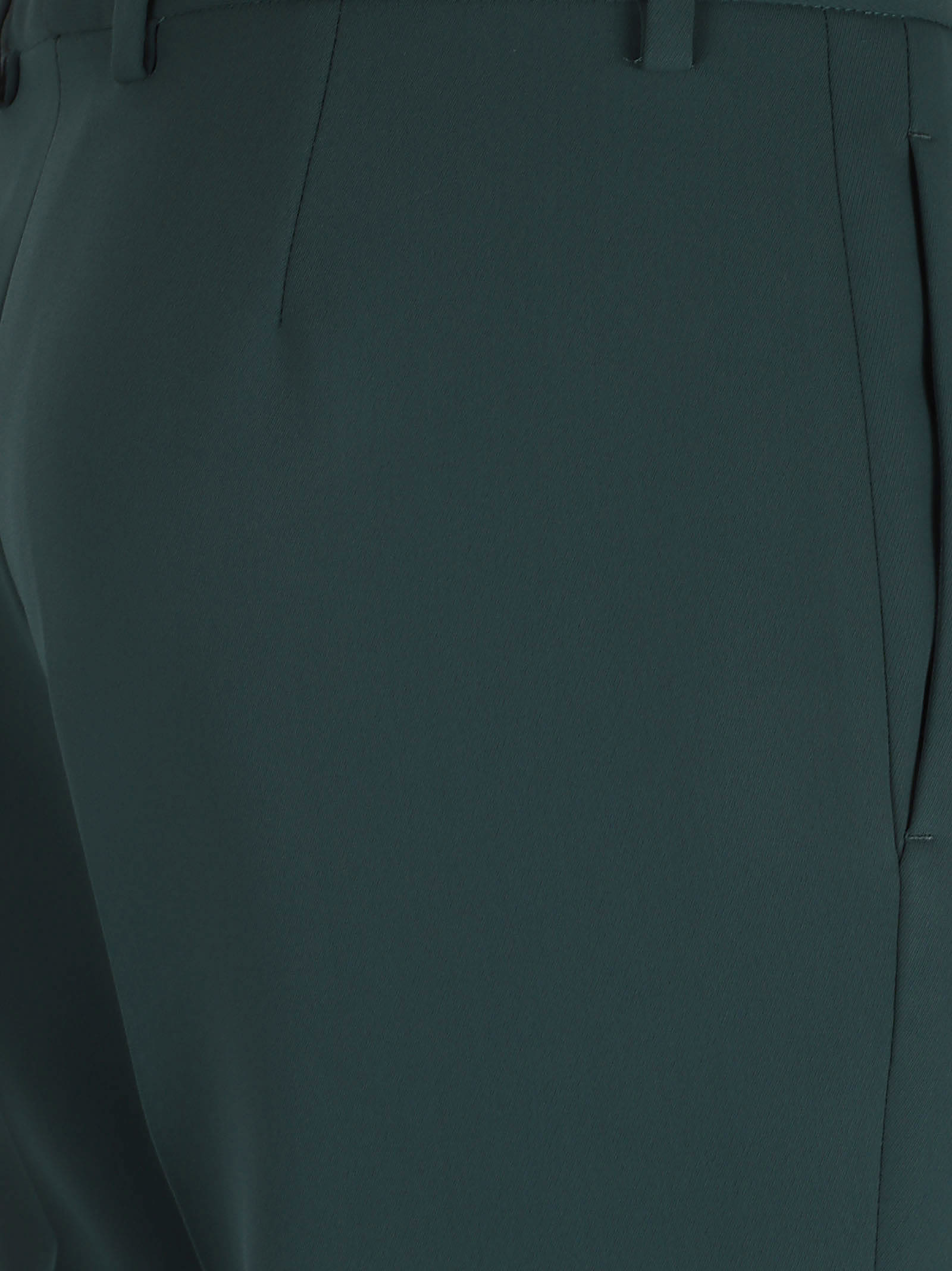 Ermanno Scervino Tailored Trousers With Pockets And Loops In Green