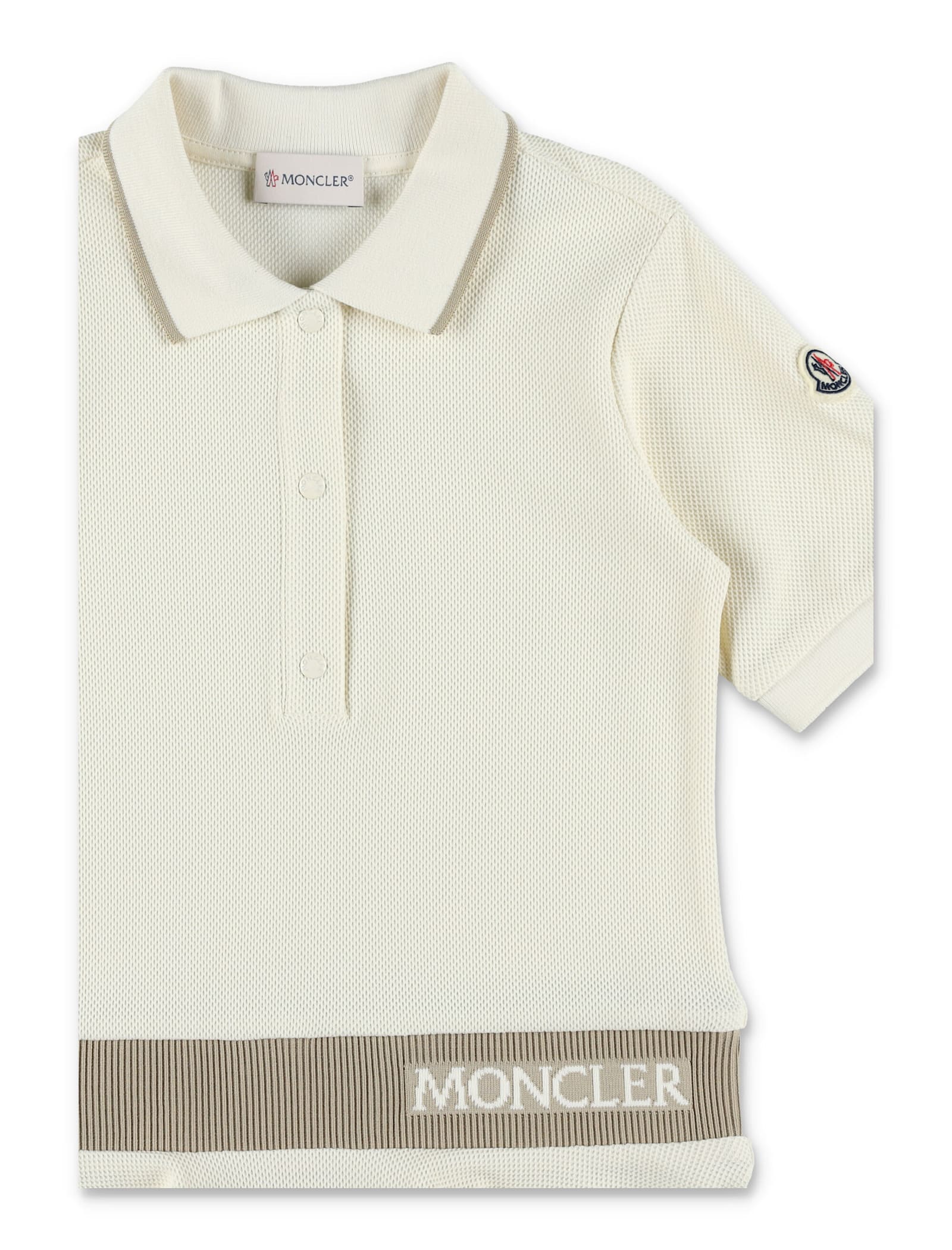 Moncler Dress In White