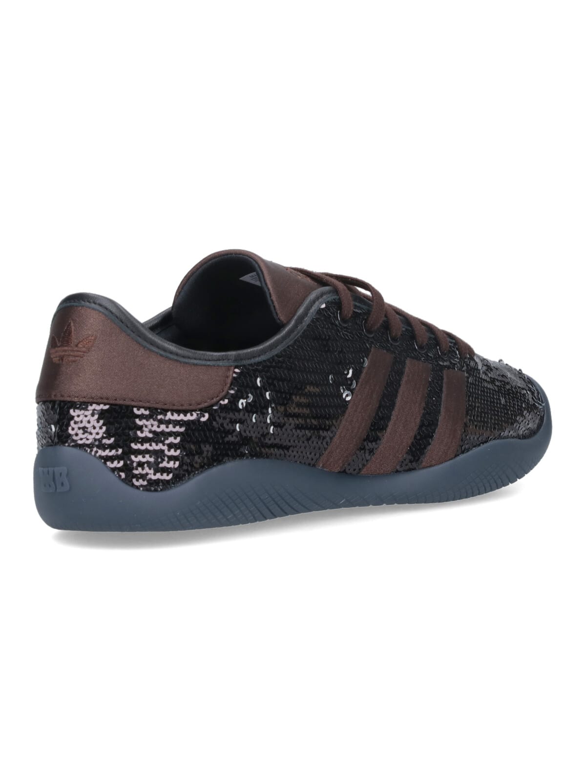 Adidas Originals By Wales Bonner Lo Pro Sequin Sneakers In Black Fabric
