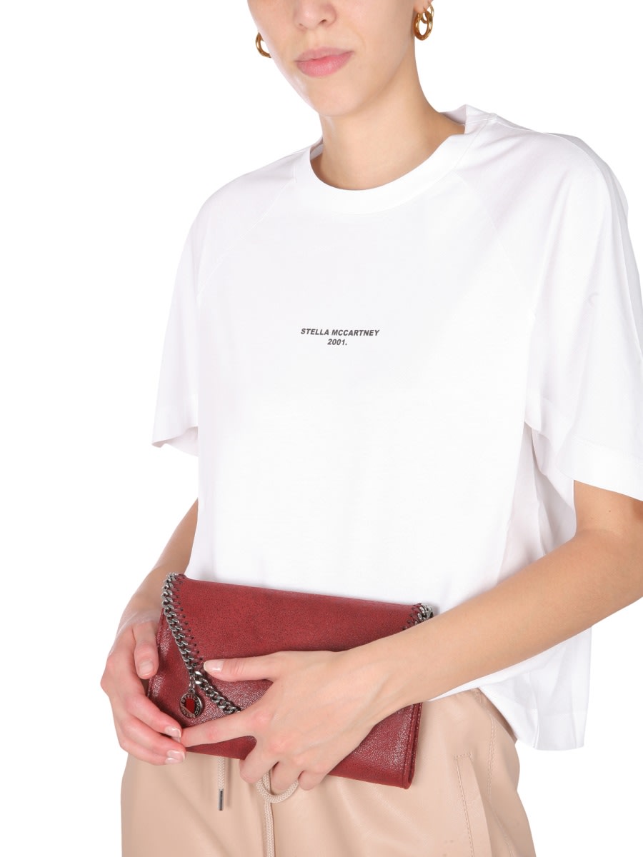 Shop Stella Mccartney T-shirt With Logo In White