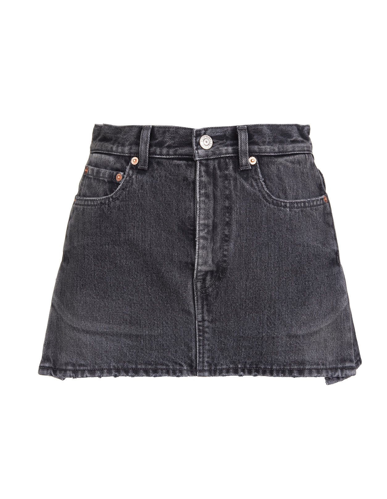 Balenciaga Black 5 Pocket Miniskirt
