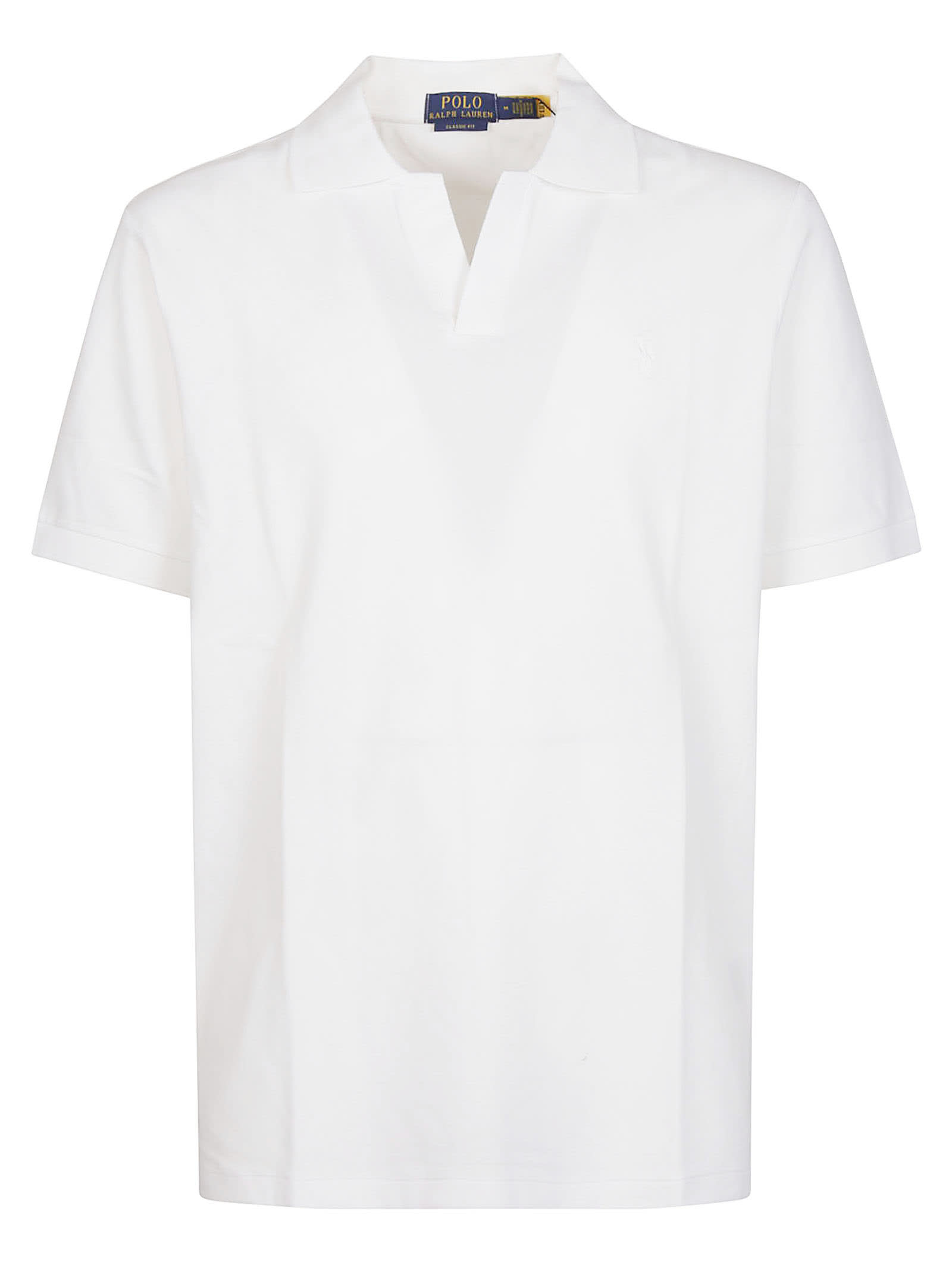 Polo Ralph Lauren Short Sleeve Polo Shirt In White