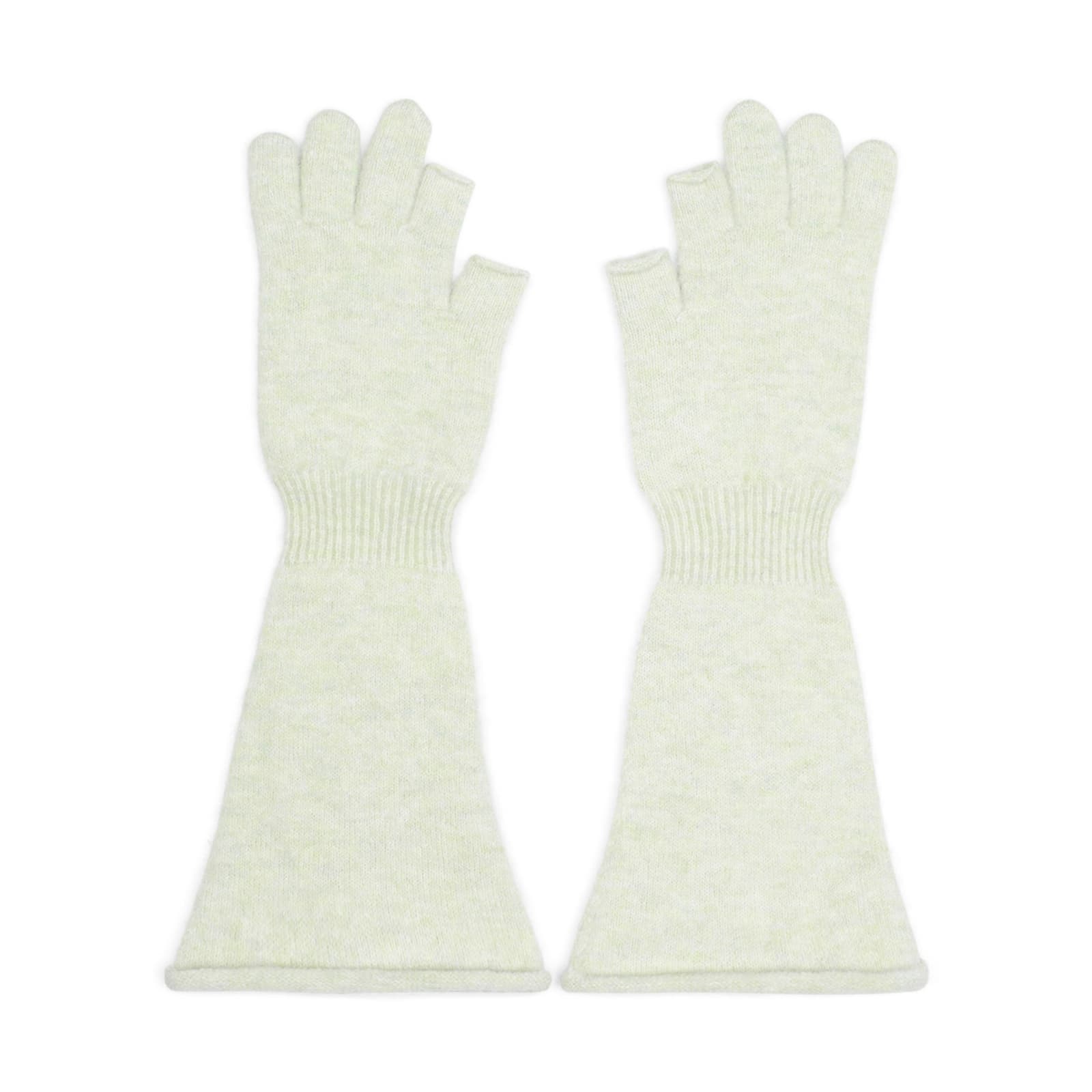 Shop Rick Owens Gloves In Pale Green